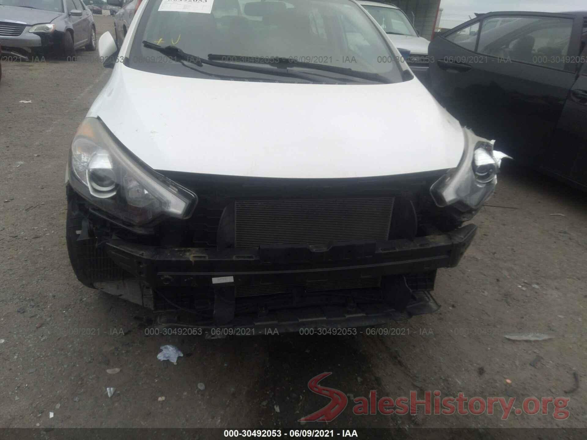 KNAFZ4A8XG5547430 2016 KIA FORTE