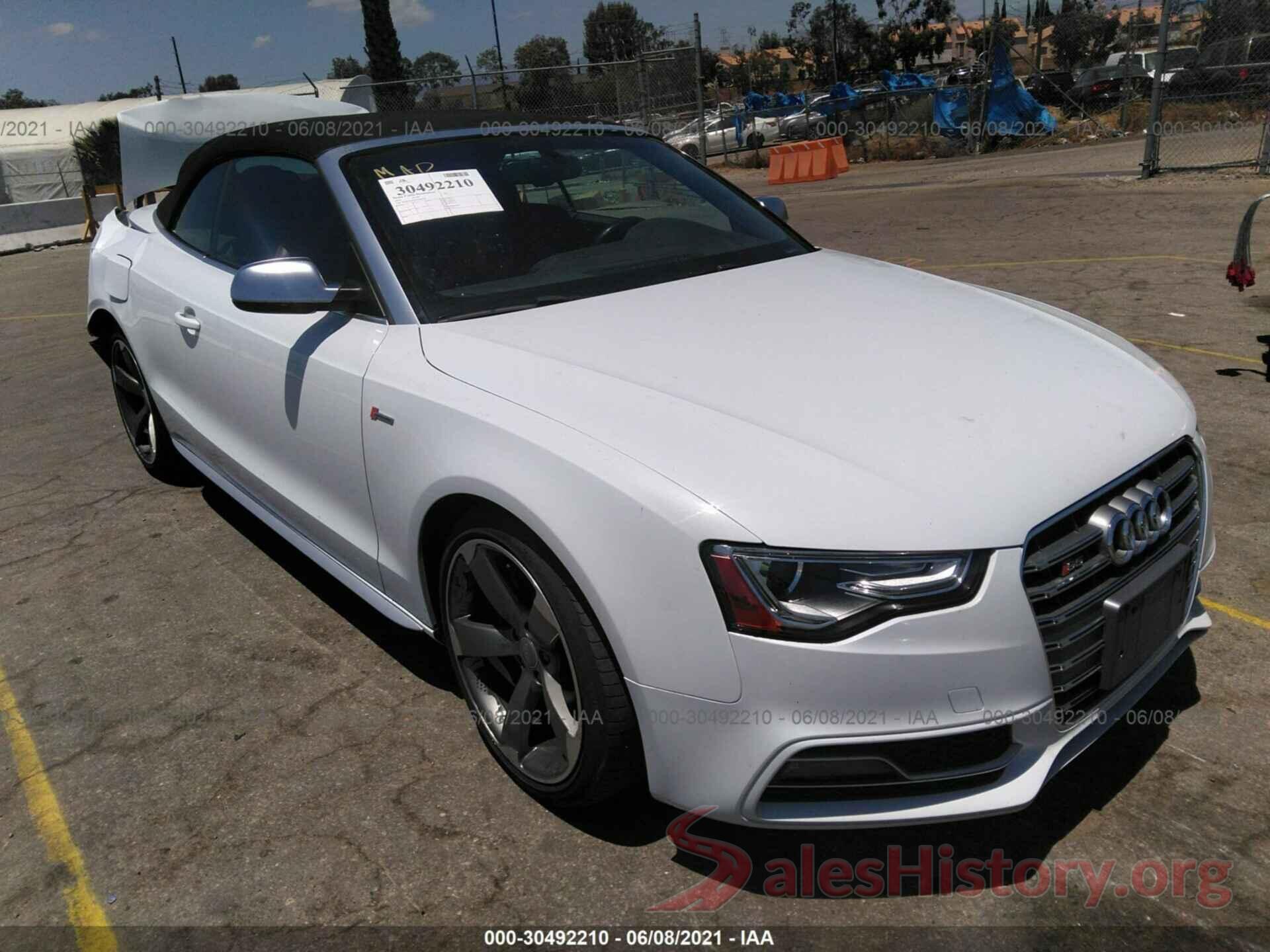 WAUC4AFHXGN010176 2016 AUDI S5