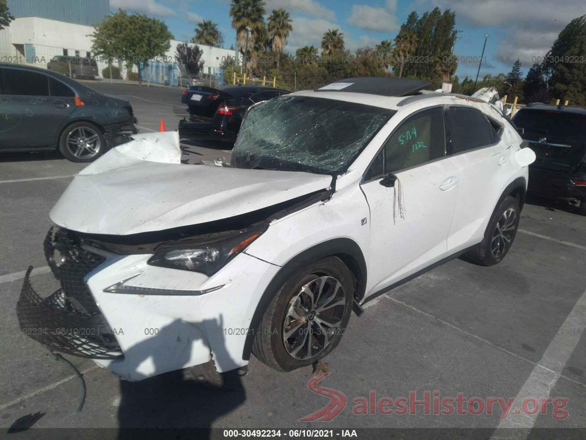 JTJBARBZ8H2140915 2017 LEXUS NX