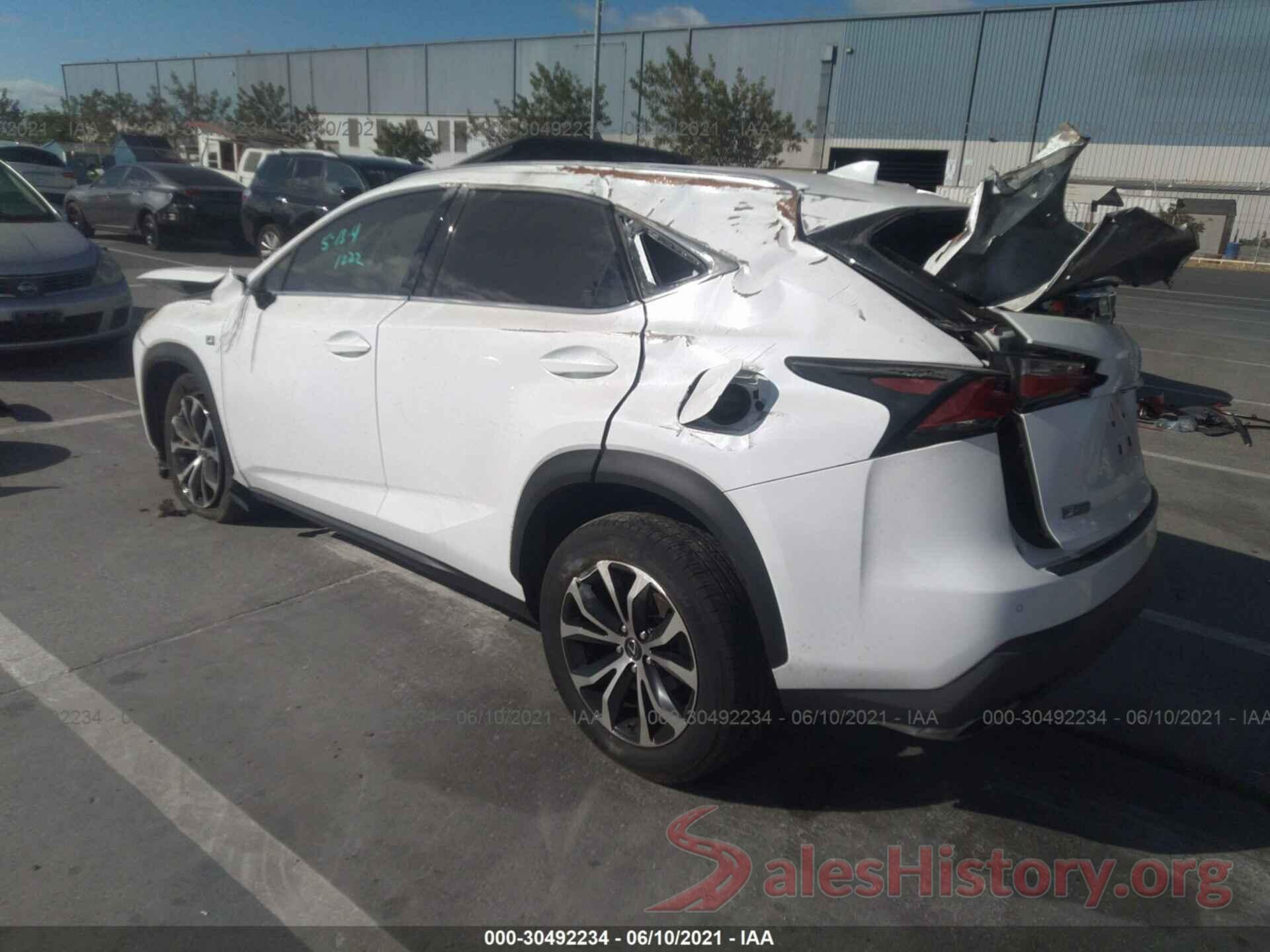 JTJBARBZ8H2140915 2017 LEXUS NX