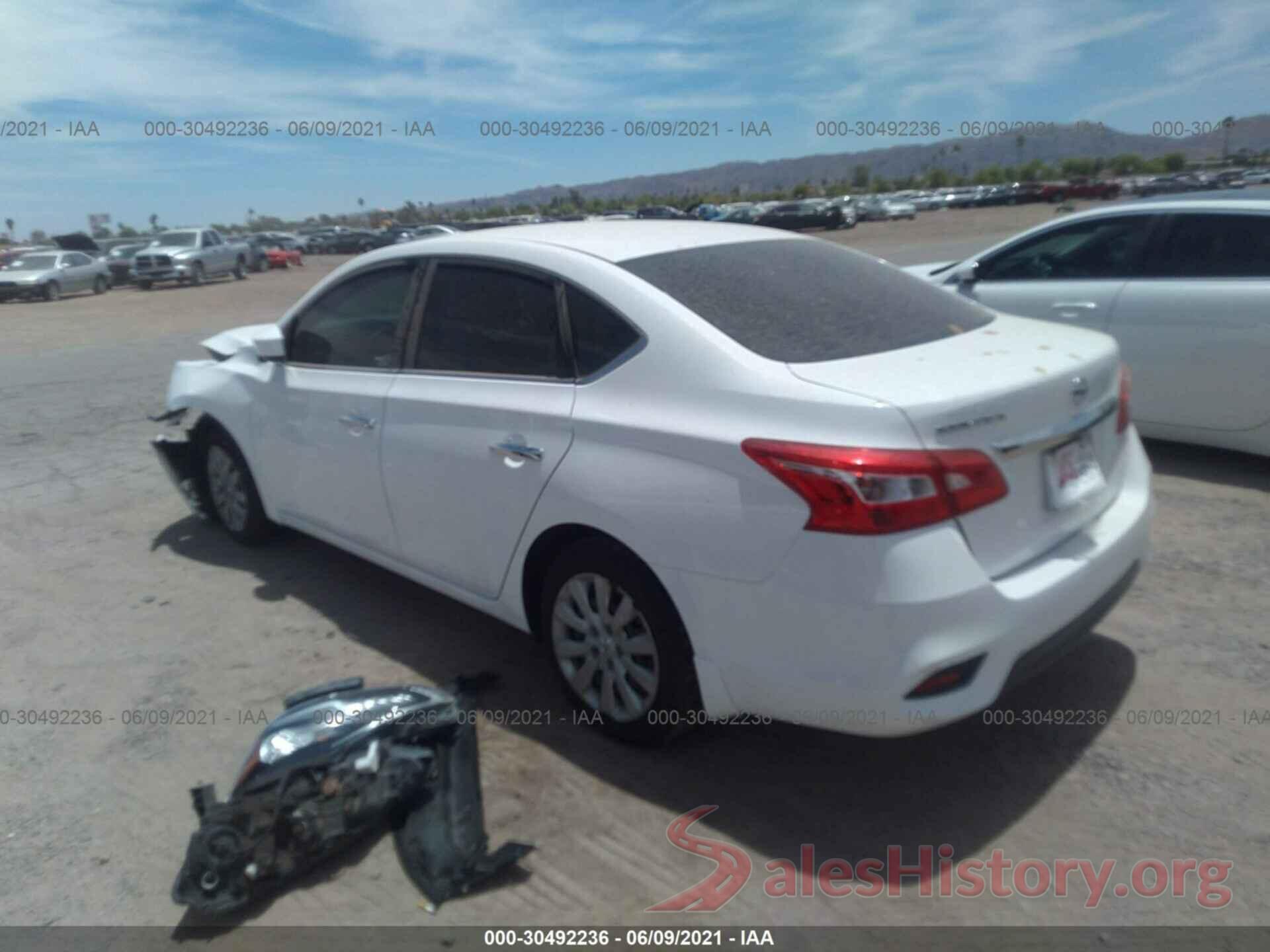 3N1AB7AP0HY247087 2017 NISSAN SENTRA