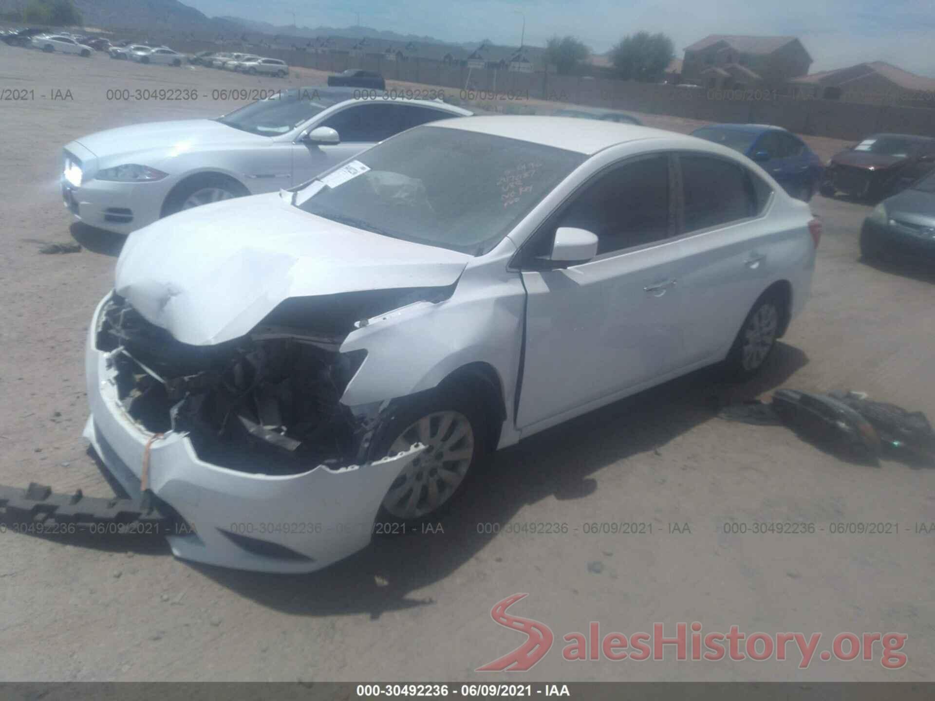 3N1AB7AP0HY247087 2017 NISSAN SENTRA