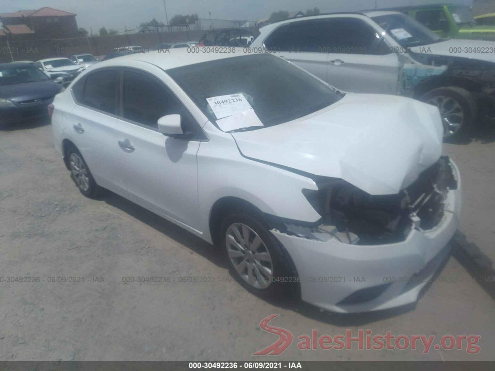 3N1AB7AP0HY247087 2017 NISSAN SENTRA