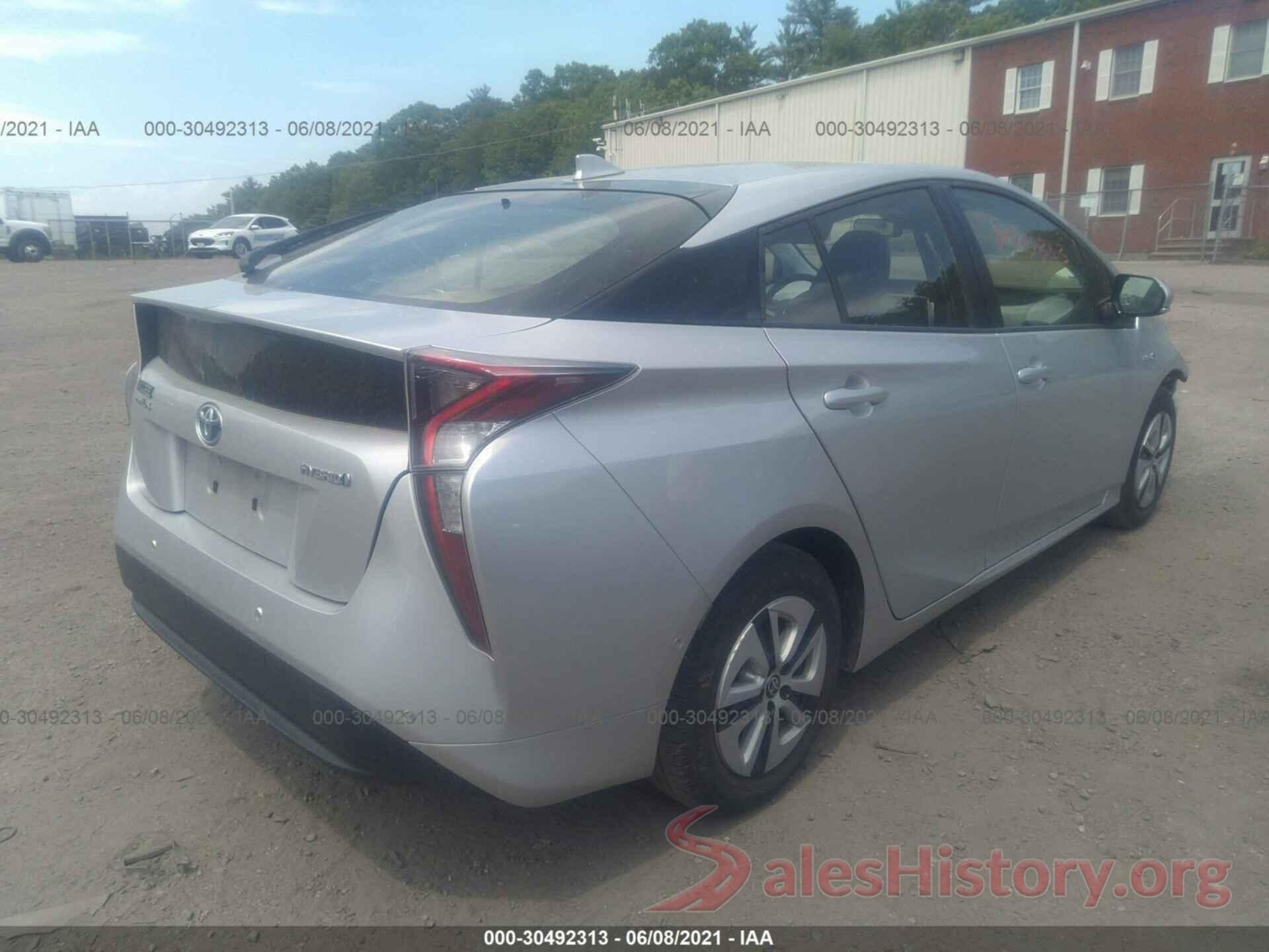 JTDKBRFU2J3602688 2018 TOYOTA PRIUS