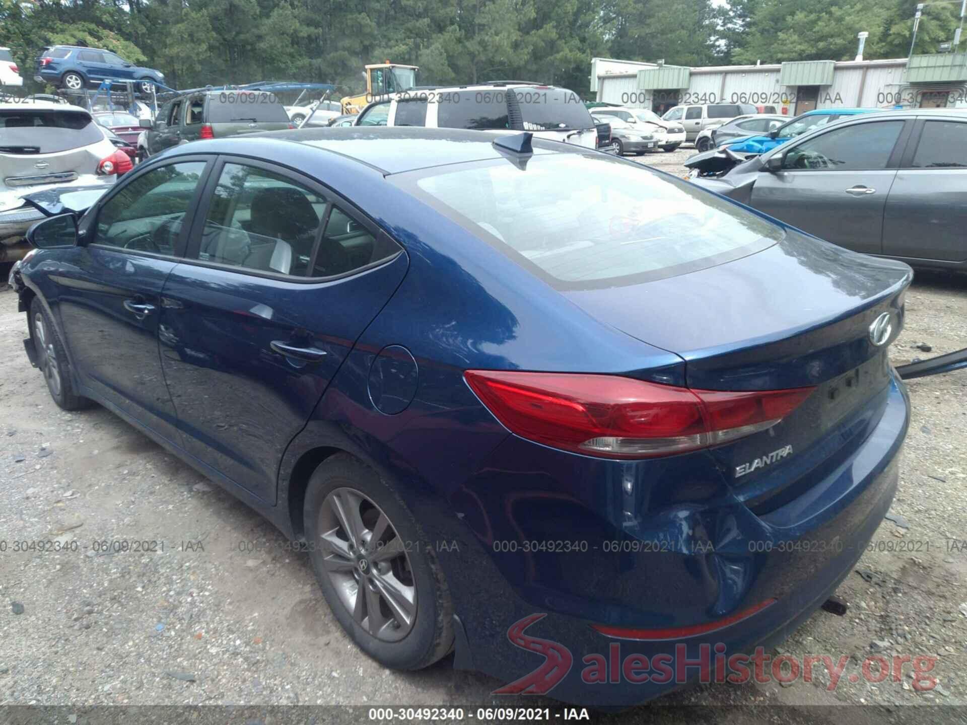 5NPD84LF3JH373040 2018 HYUNDAI ELANTRA