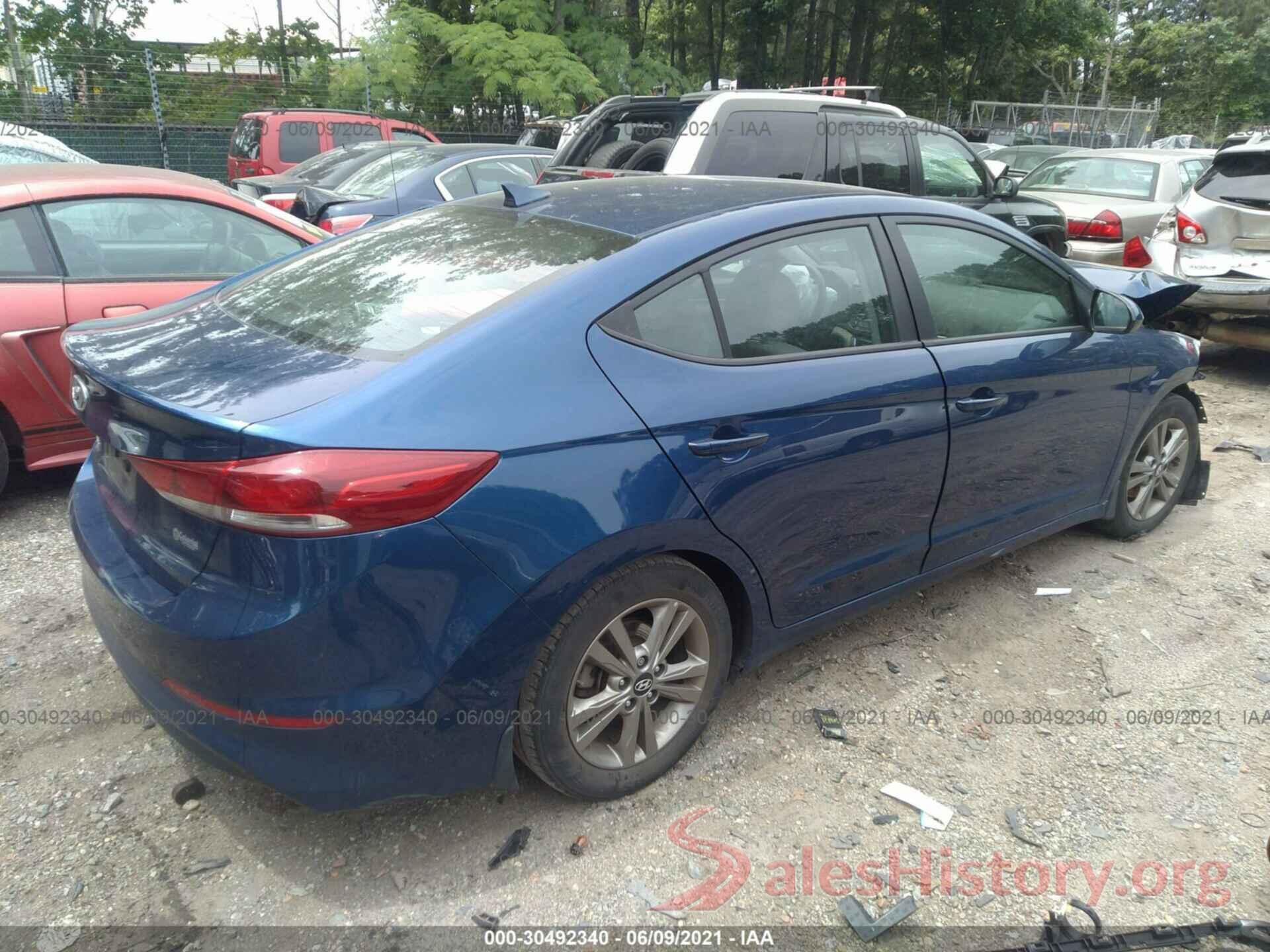 5NPD84LF3JH373040 2018 HYUNDAI ELANTRA