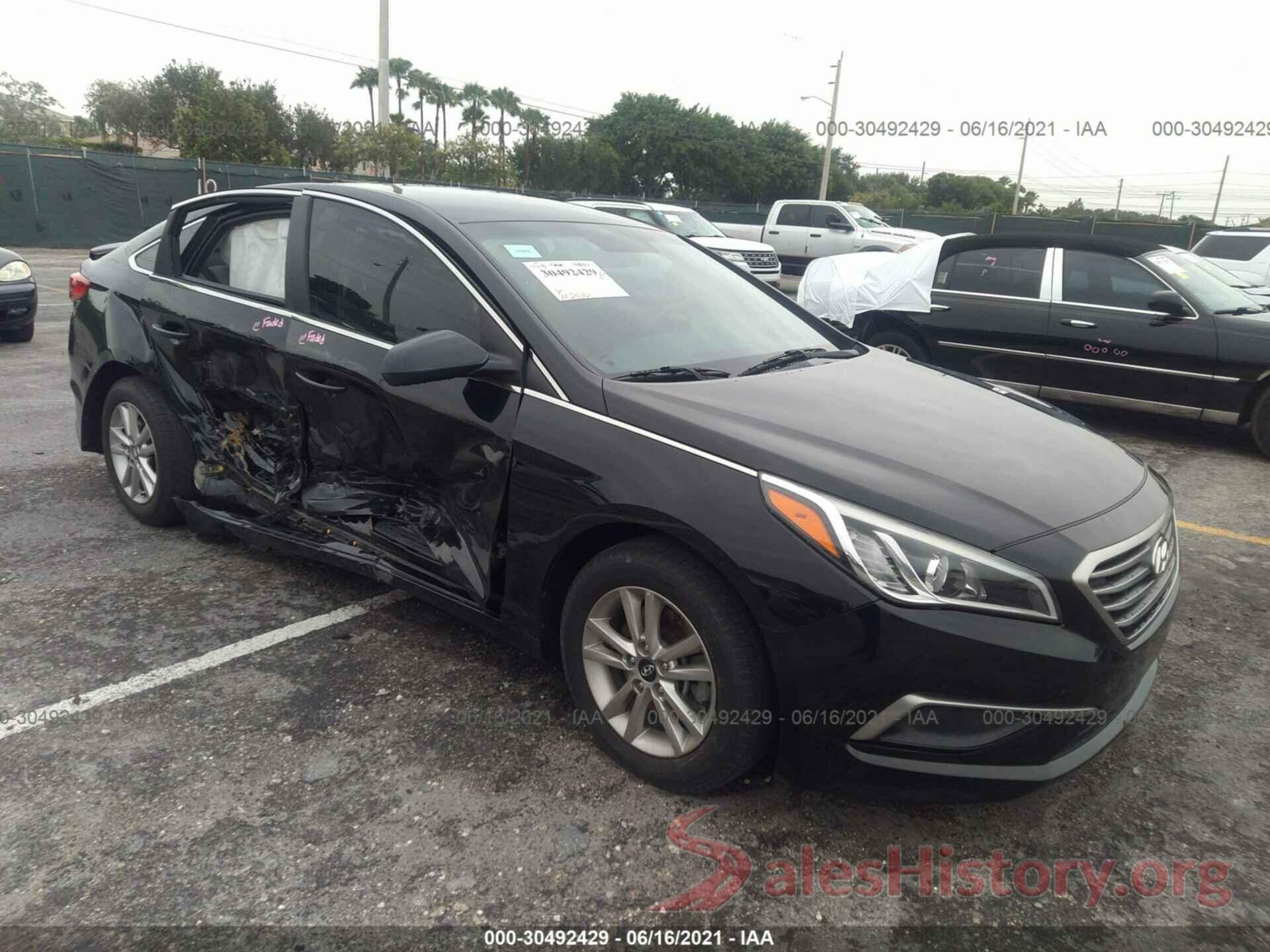 5NPE24AF3GH395475 2016 HYUNDAI SONATA