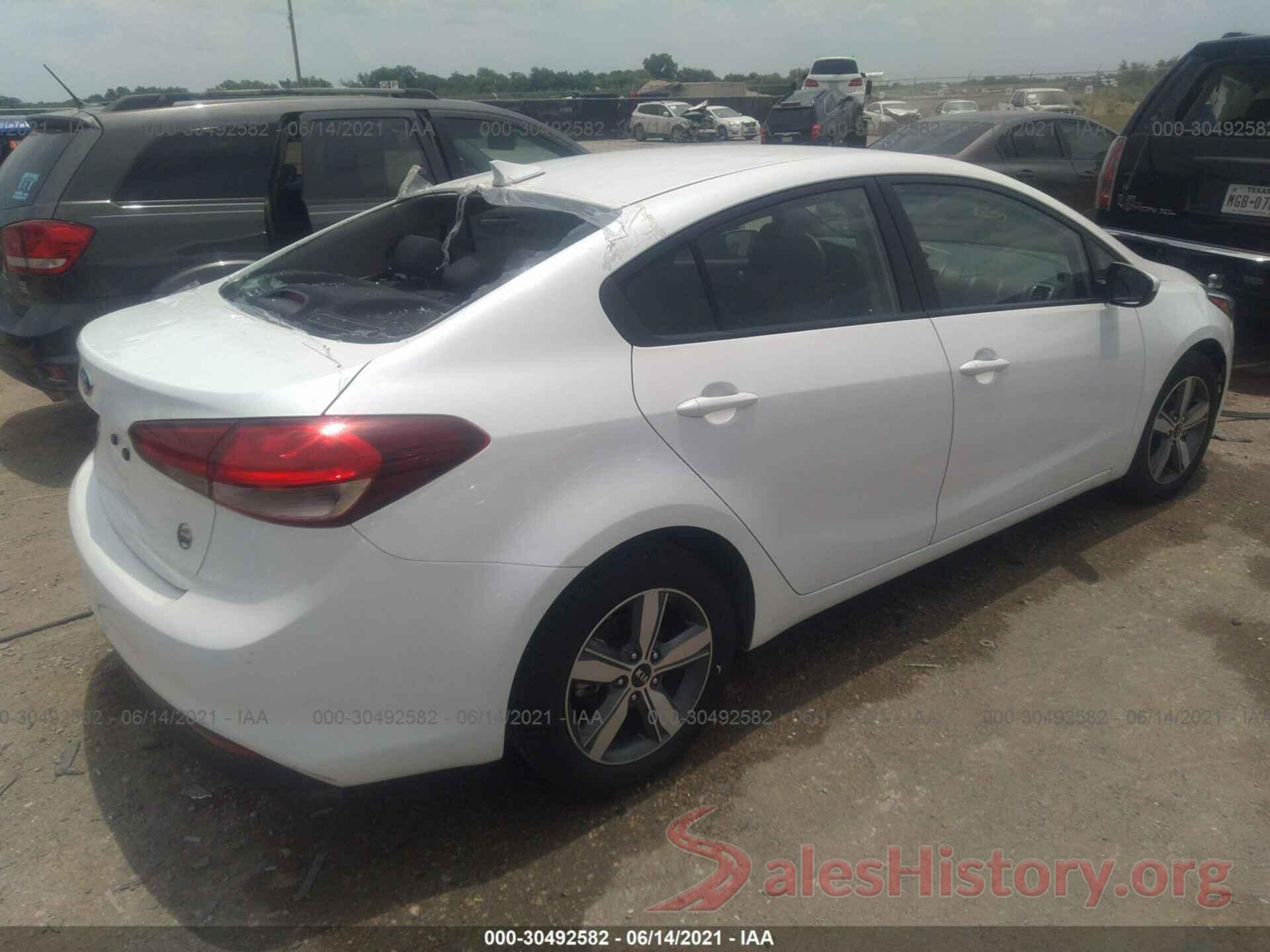 3KPFL4A77JE222306 2018 KIA FORTE