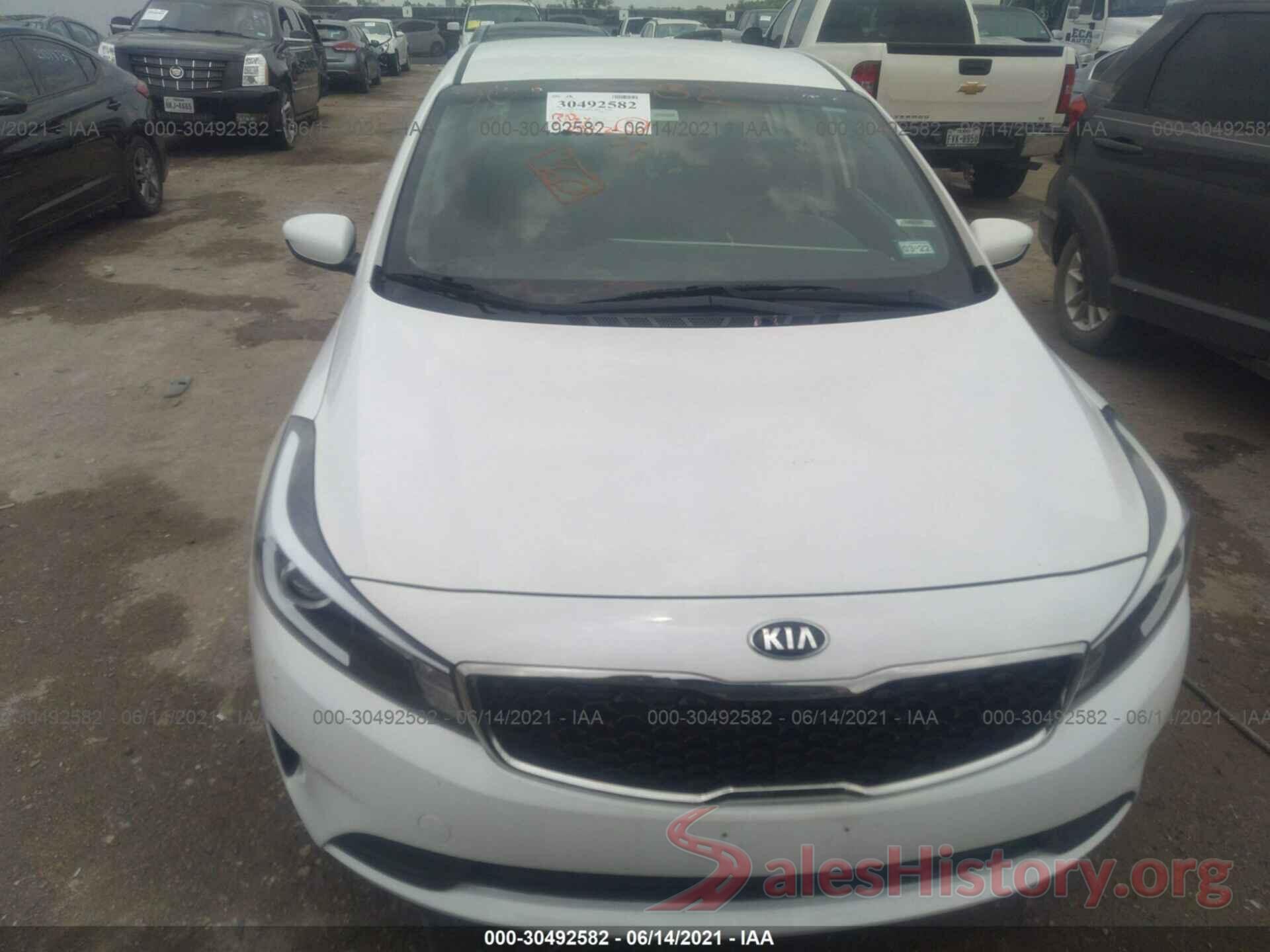 3KPFL4A77JE222306 2018 KIA FORTE