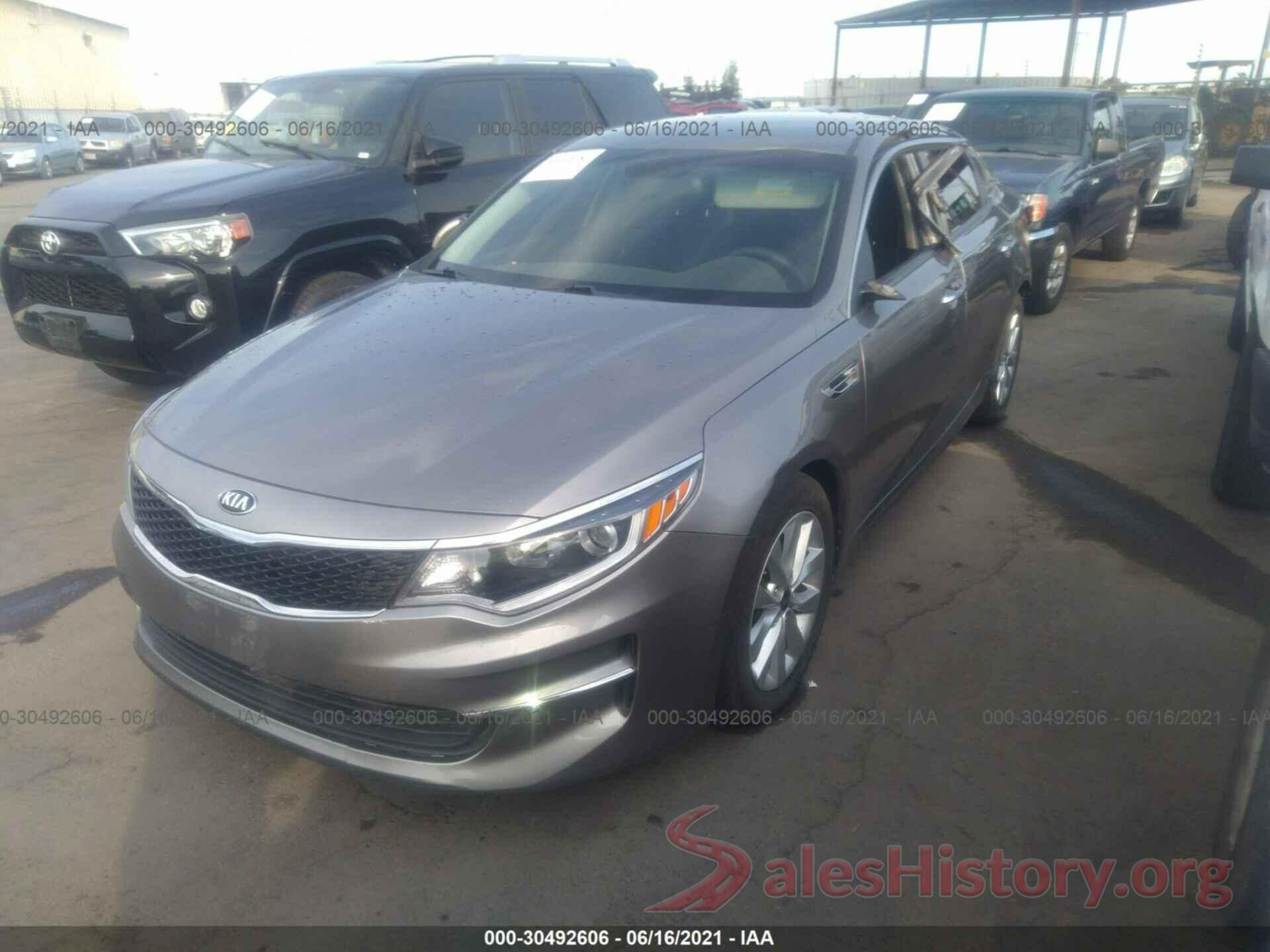 5XXGT4L33GG059670 2016 KIA OPTIMA