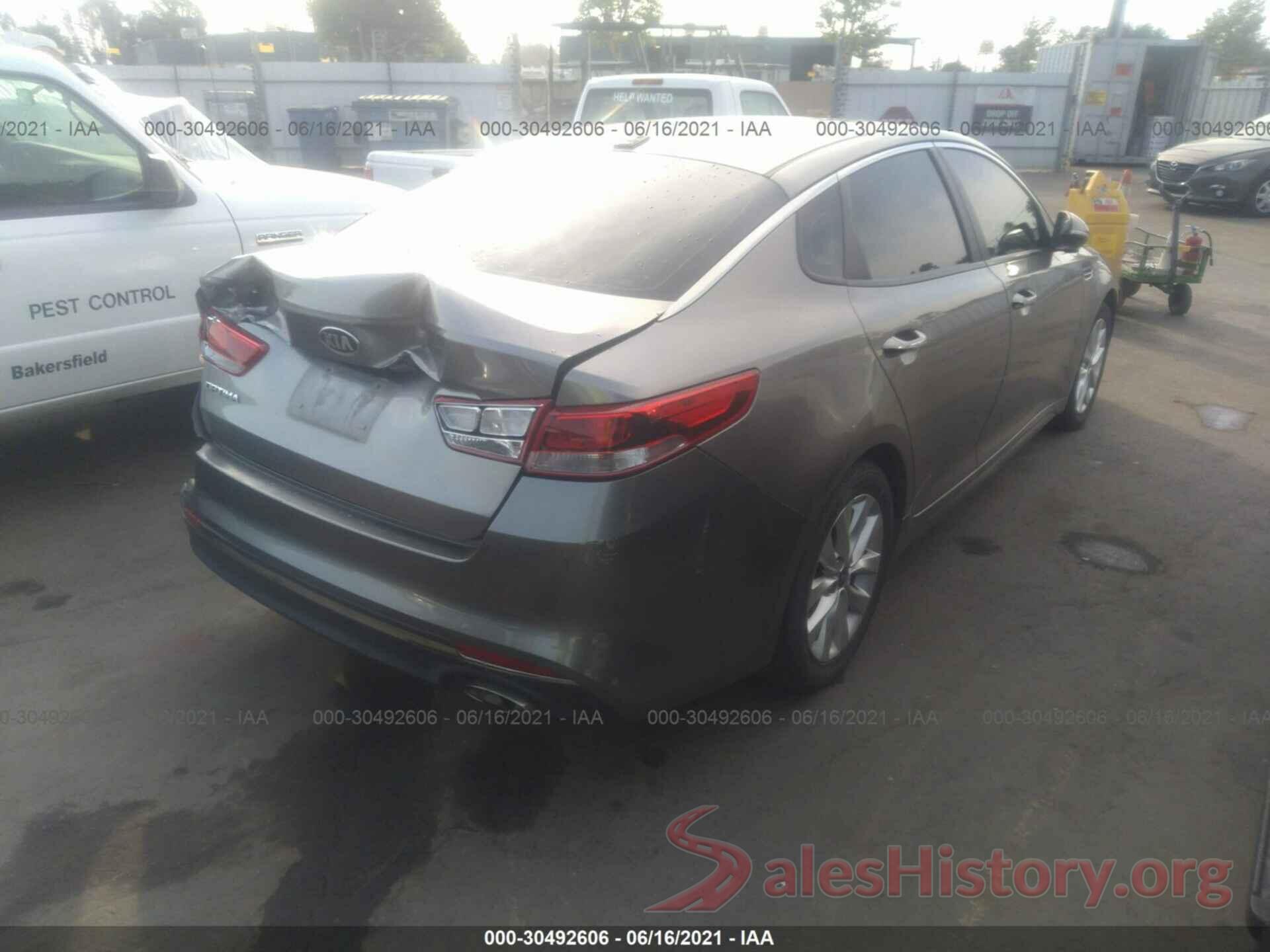 5XXGT4L33GG059670 2016 KIA OPTIMA