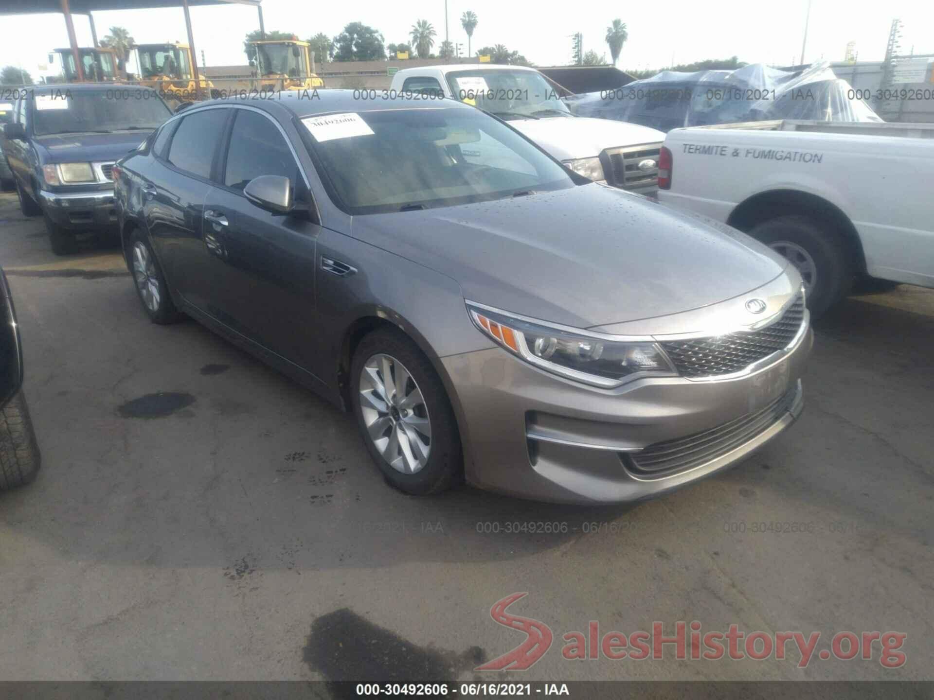 5XXGT4L33GG059670 2016 KIA OPTIMA