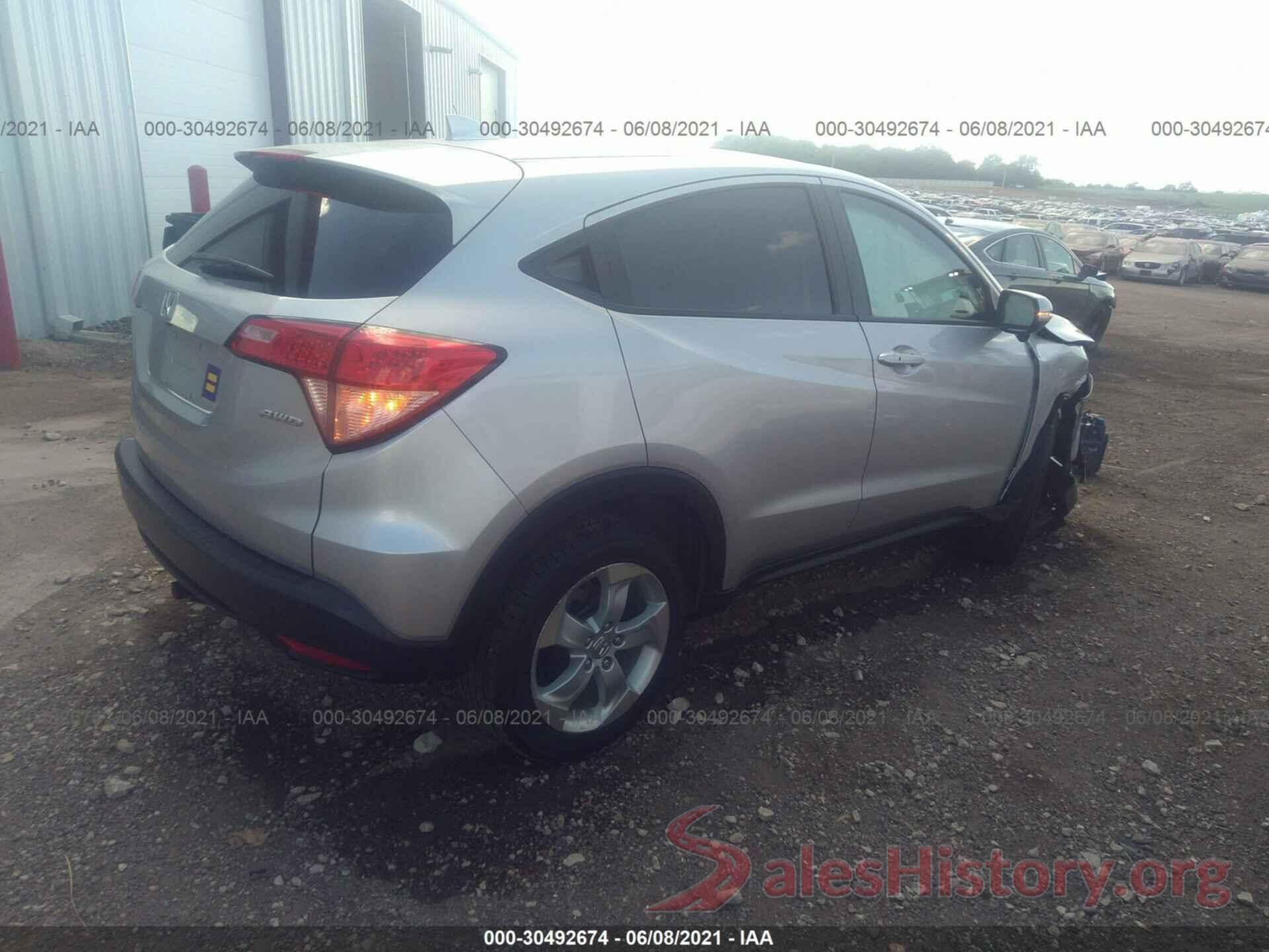 3CZRU6H56GM721553 2016 HONDA HR-V