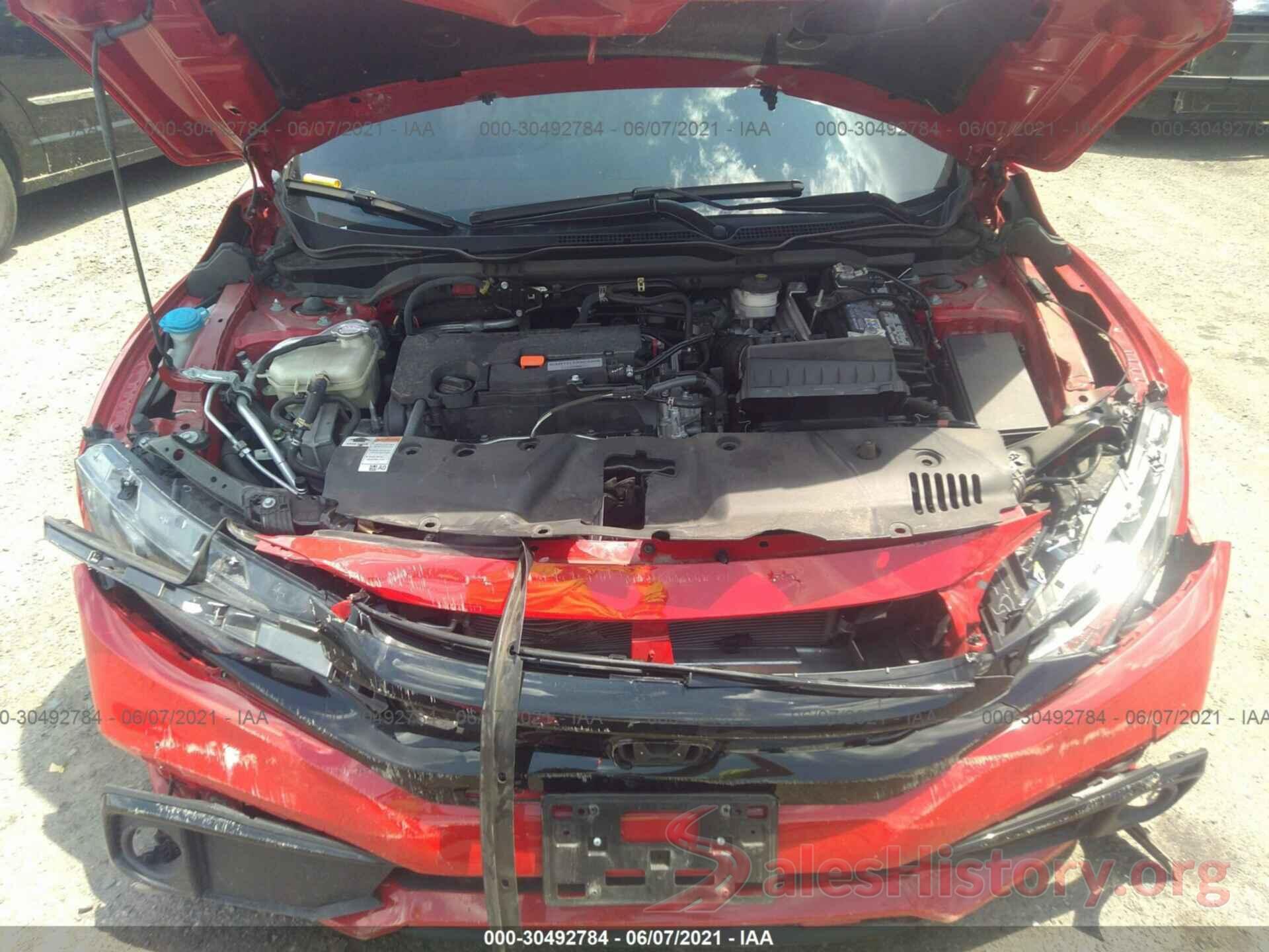 2HGFC2F85LH542822 2020 HONDA CIVIC SEDAN