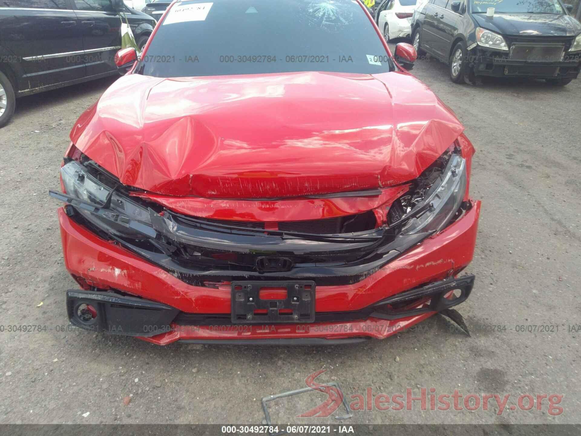 2HGFC2F85LH542822 2020 HONDA CIVIC SEDAN