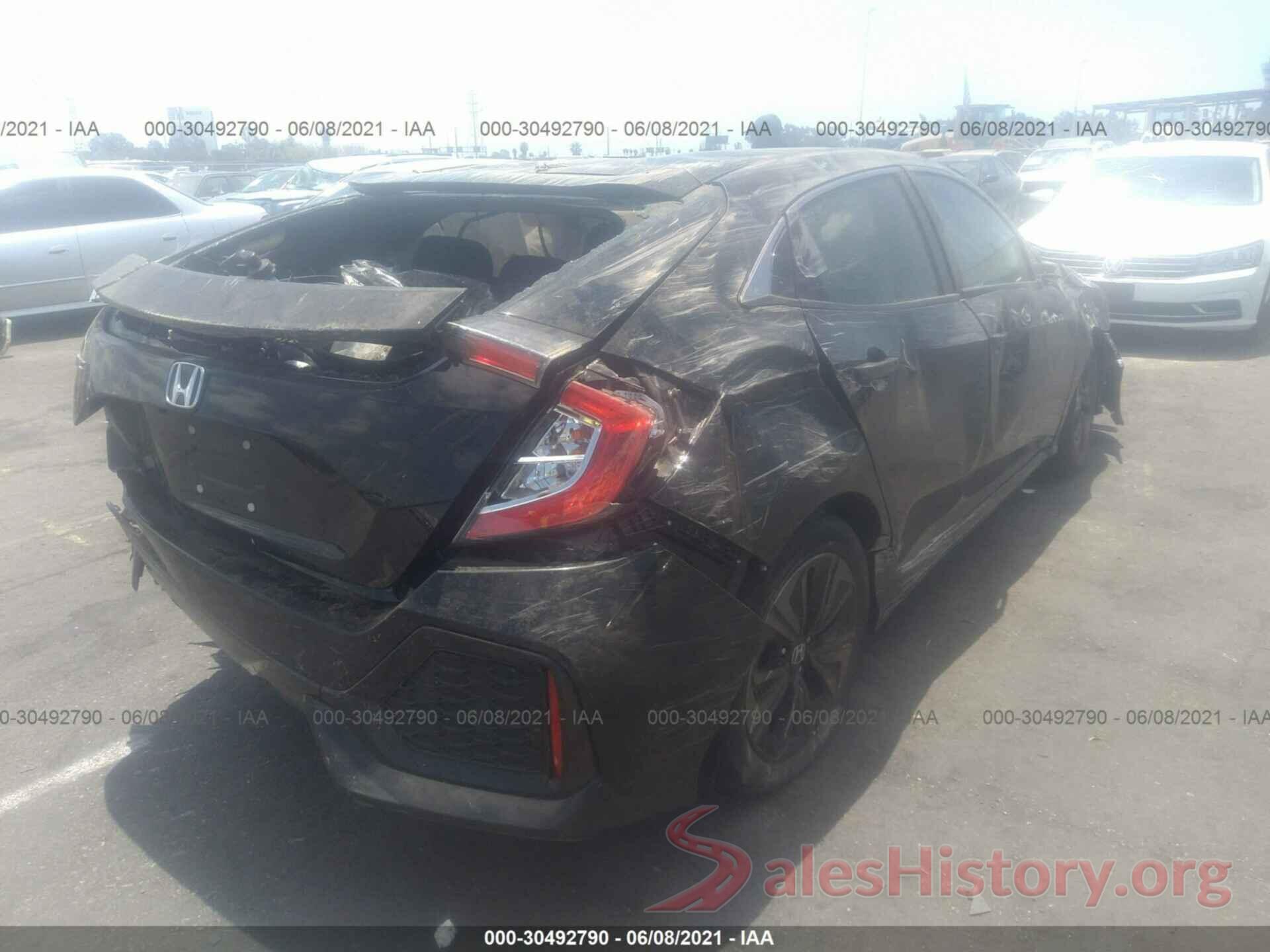 SHHFK7H51HU416907 2017 HONDA CIVIC HATCHBACK