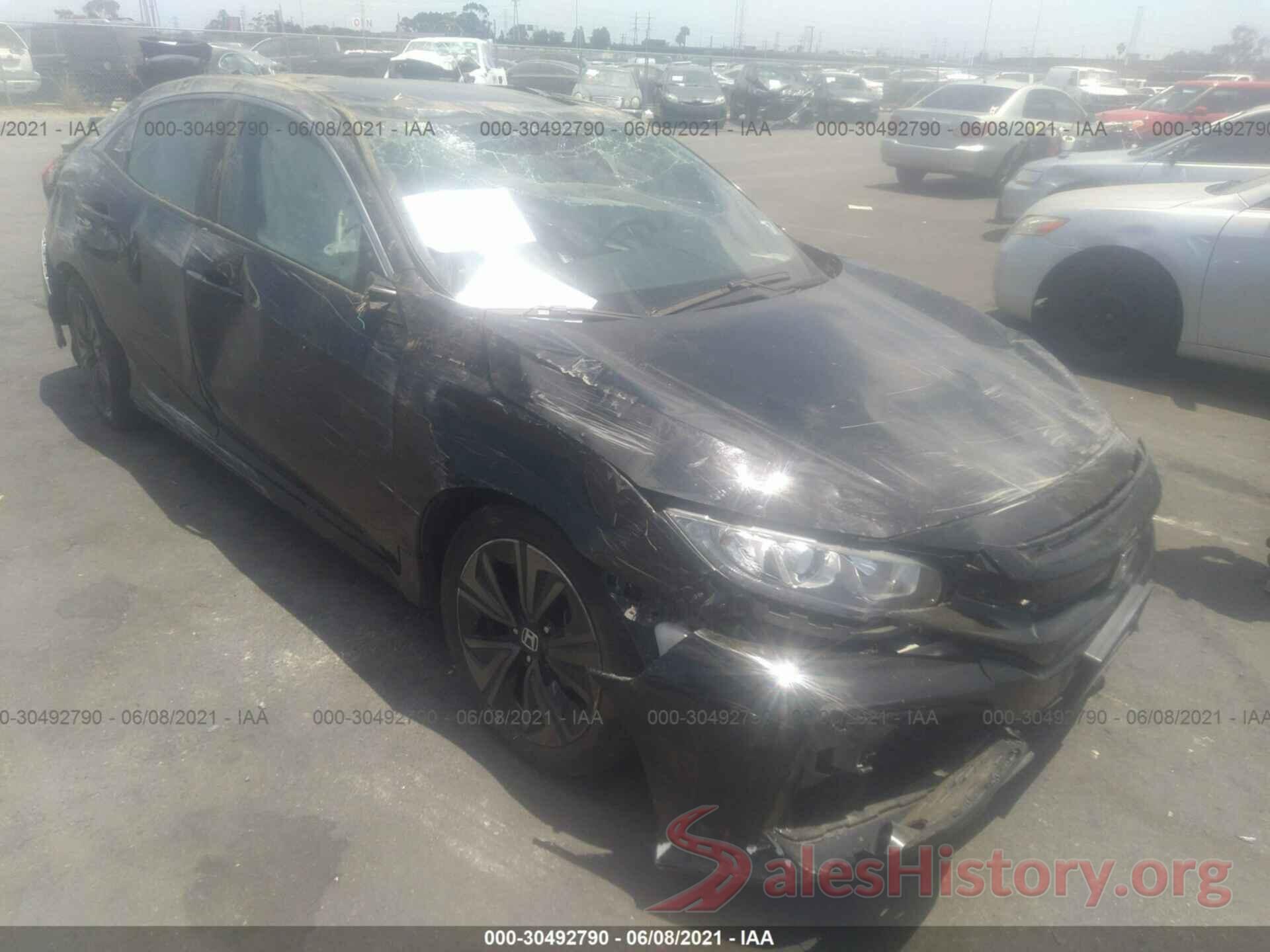 SHHFK7H51HU416907 2017 HONDA CIVIC HATCHBACK