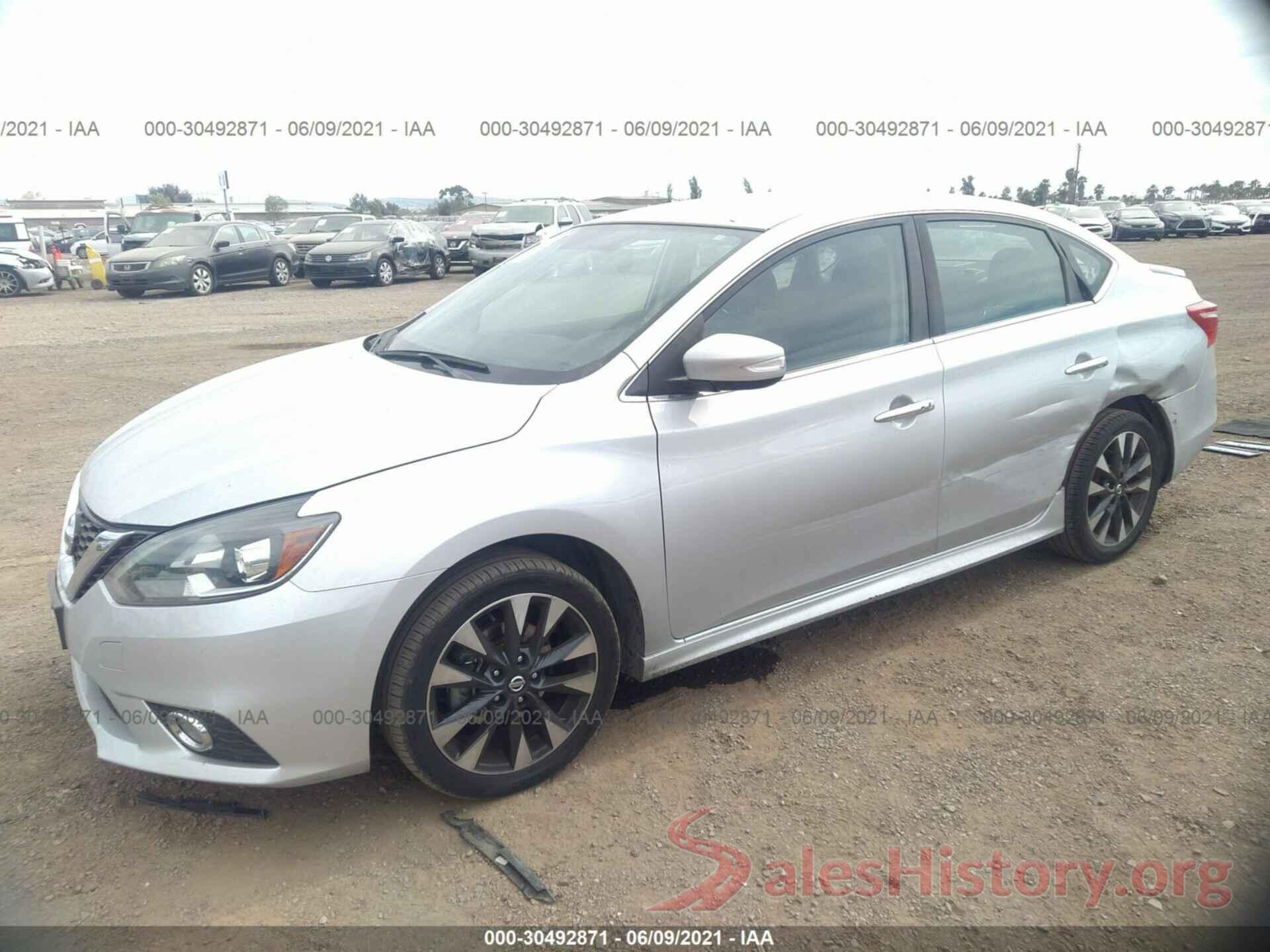 3N1AB7APXGY324434 2016 NISSAN SENTRA