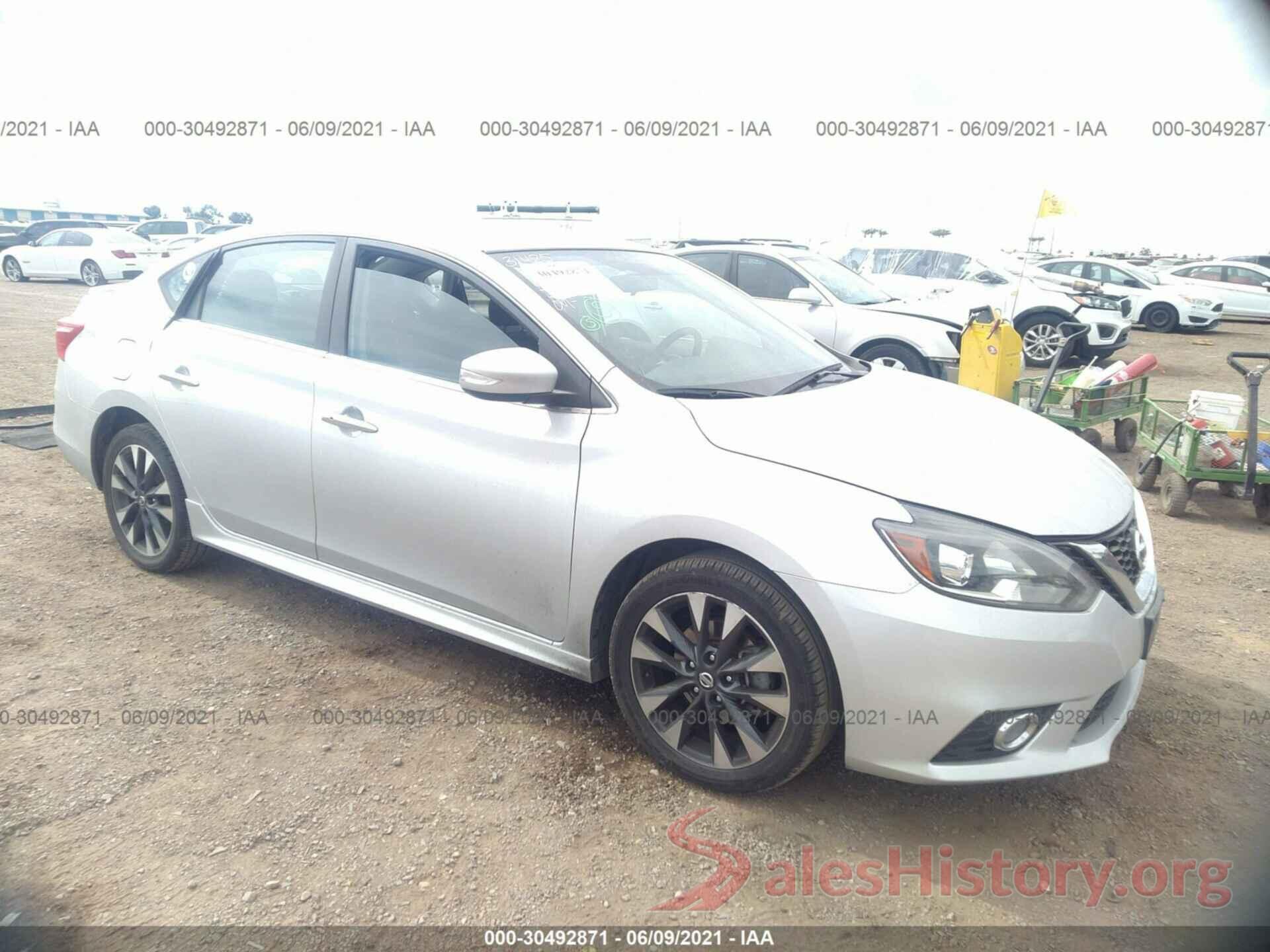 3N1AB7APXGY324434 2016 NISSAN SENTRA