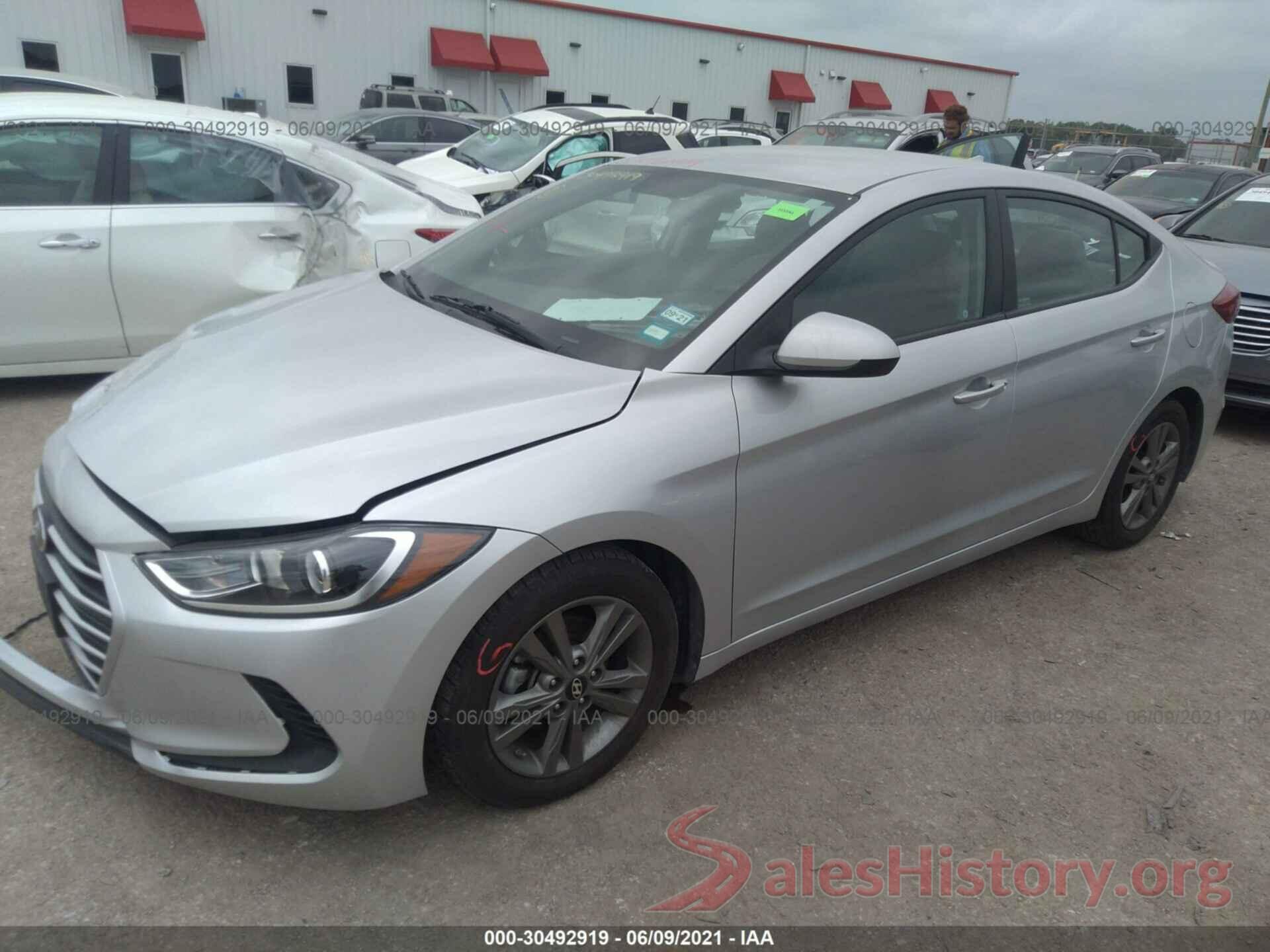 5NPD84LF7JH339411 2018 HYUNDAI ELANTRA