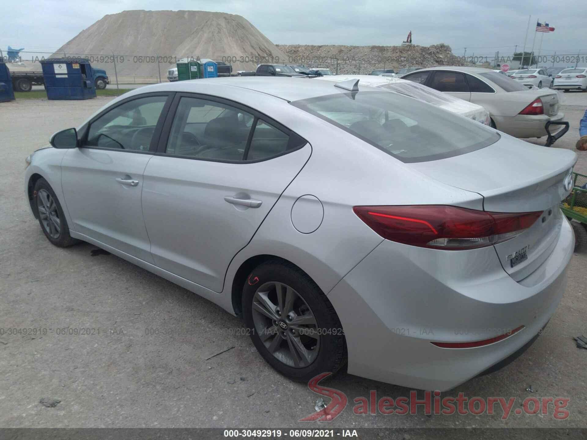 5NPD84LF7JH339411 2018 HYUNDAI ELANTRA