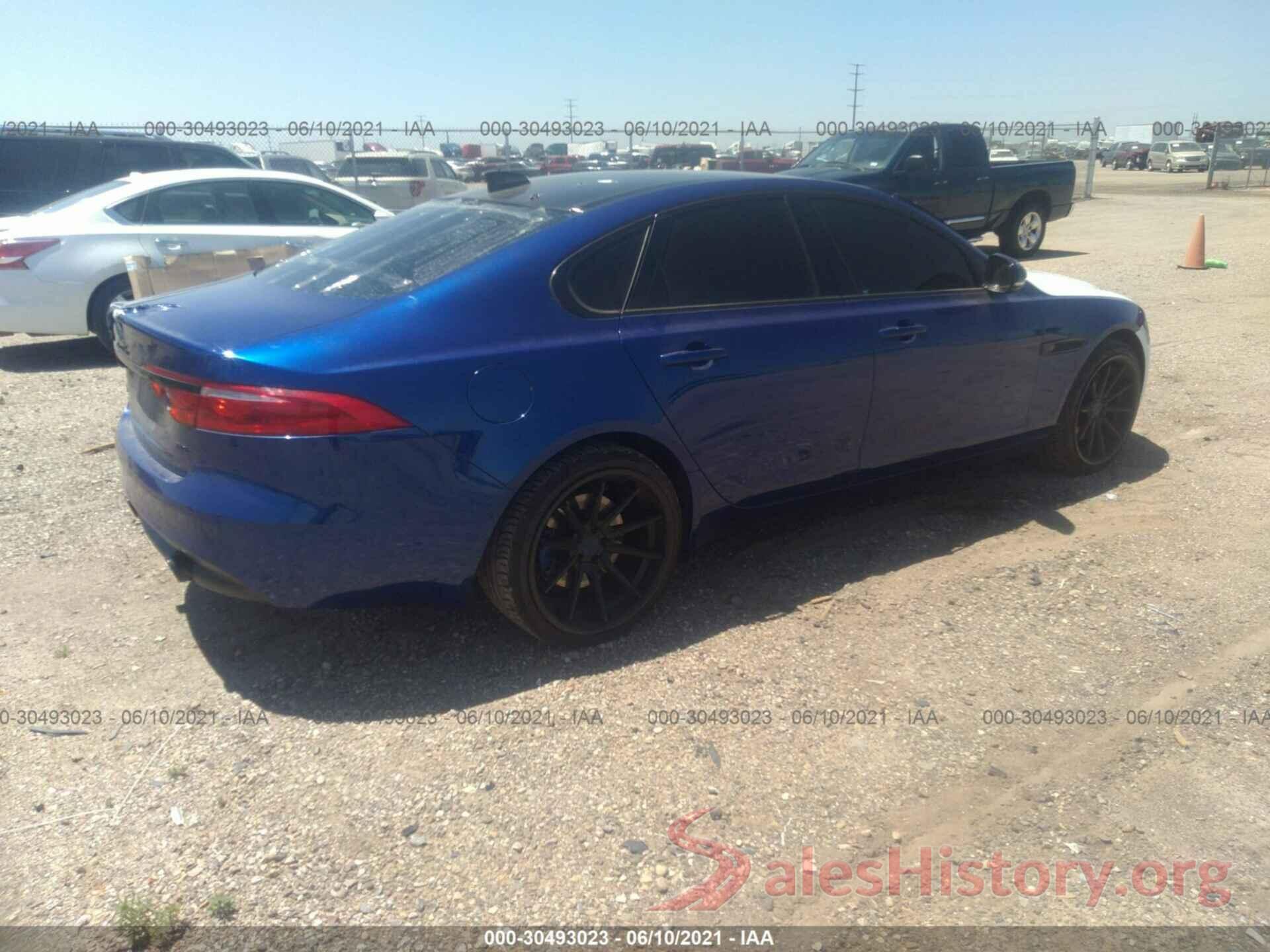 SAJBD4BV9HCY38620 2017 JAGUAR XF