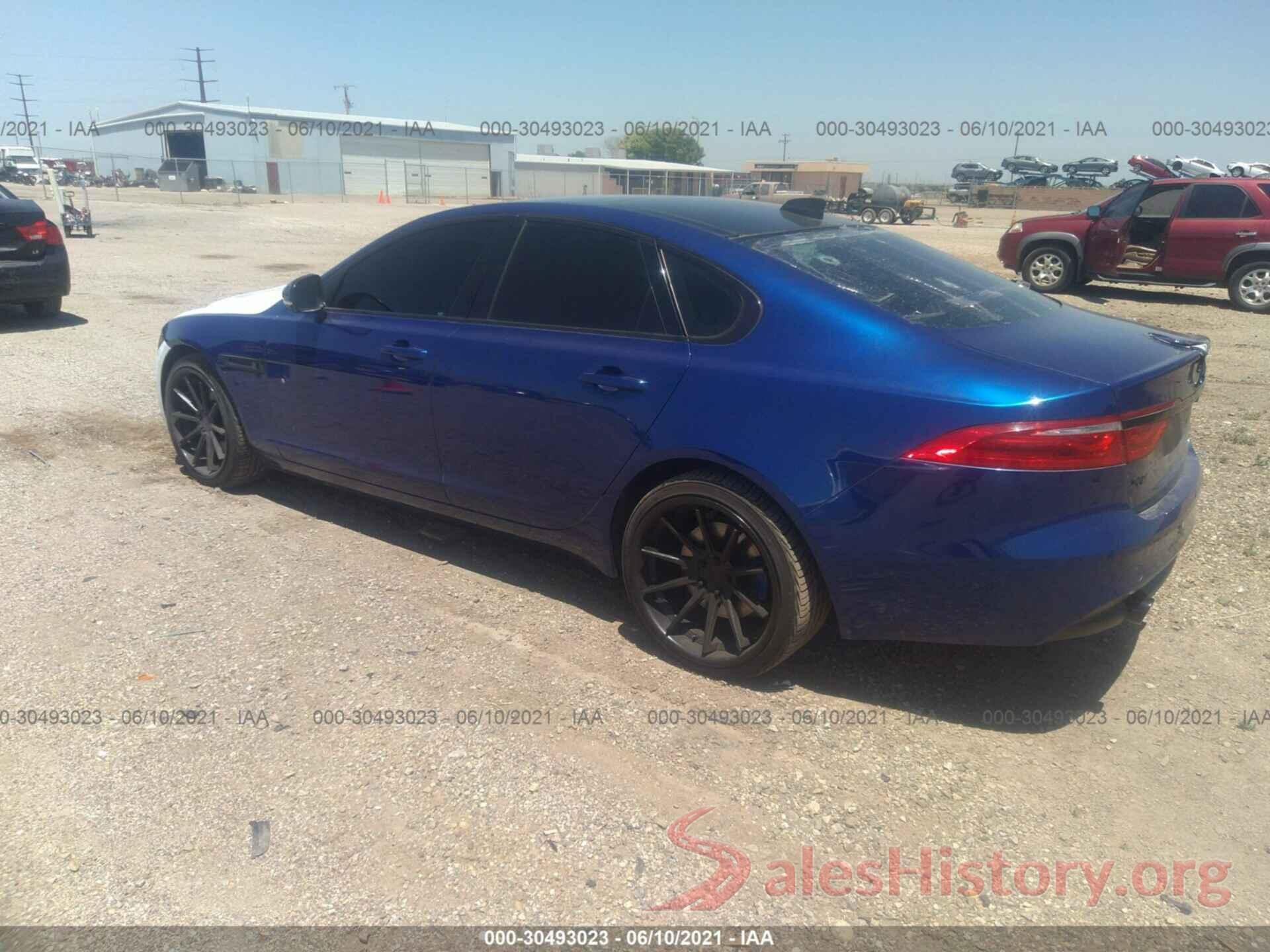 SAJBD4BV9HCY38620 2017 JAGUAR XF