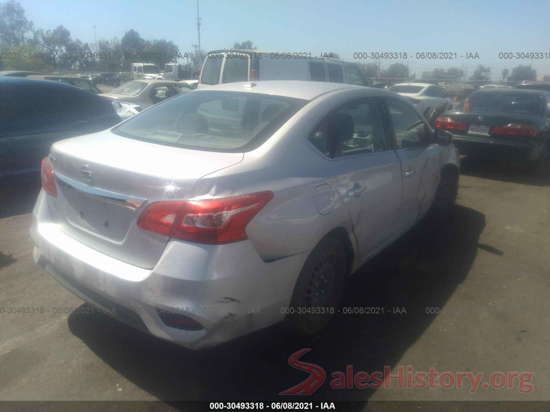 3N1AB7AP4HY345748 2017 NISSAN SENTRA