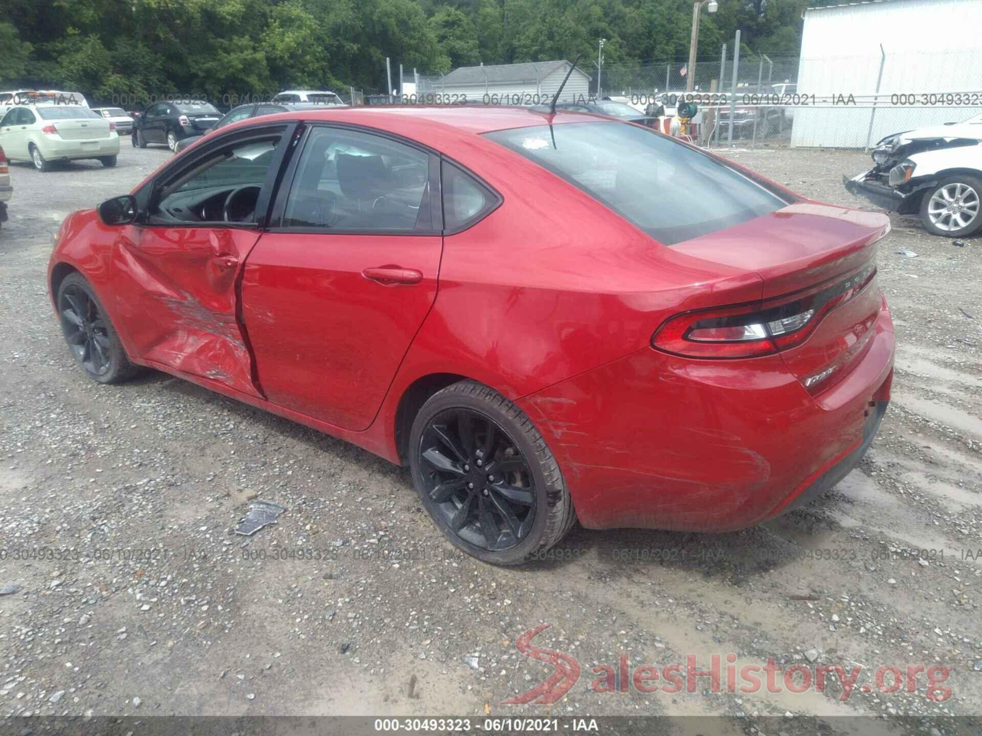 1C3CDFFA3GD822822 2016 DODGE DART