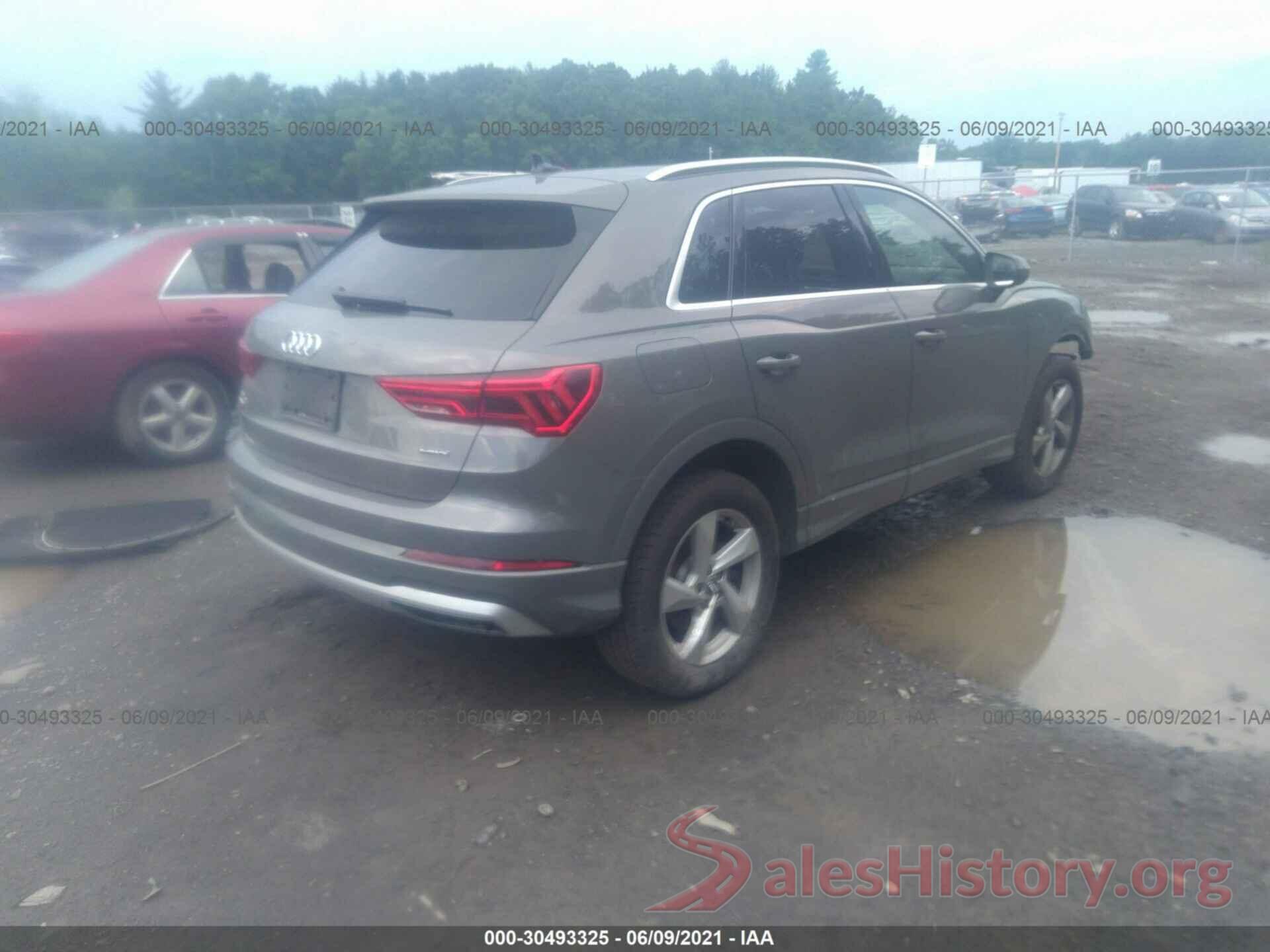 WA1AECF37L1082519 2020 AUDI Q3