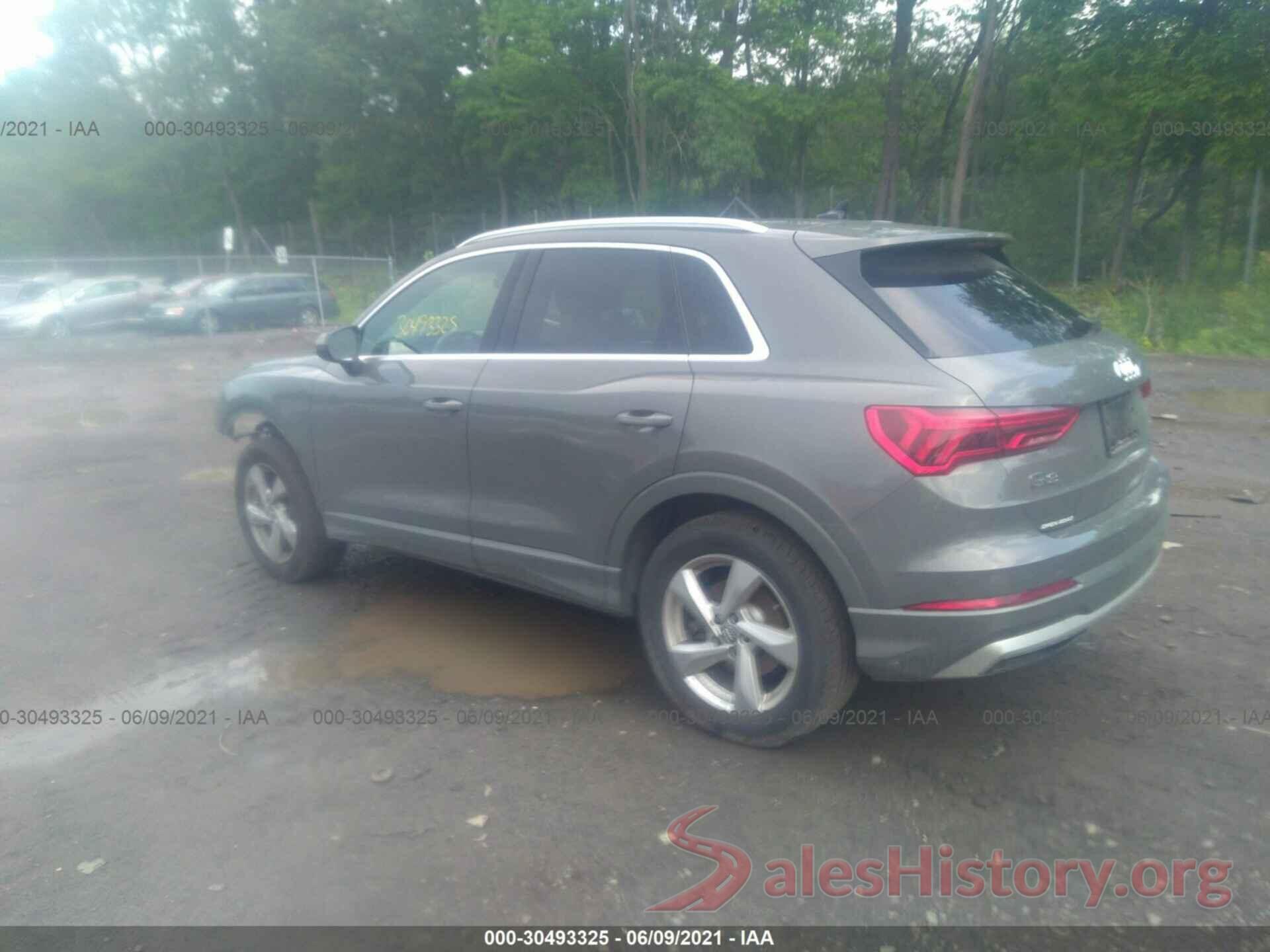 WA1AECF37L1082519 2020 AUDI Q3