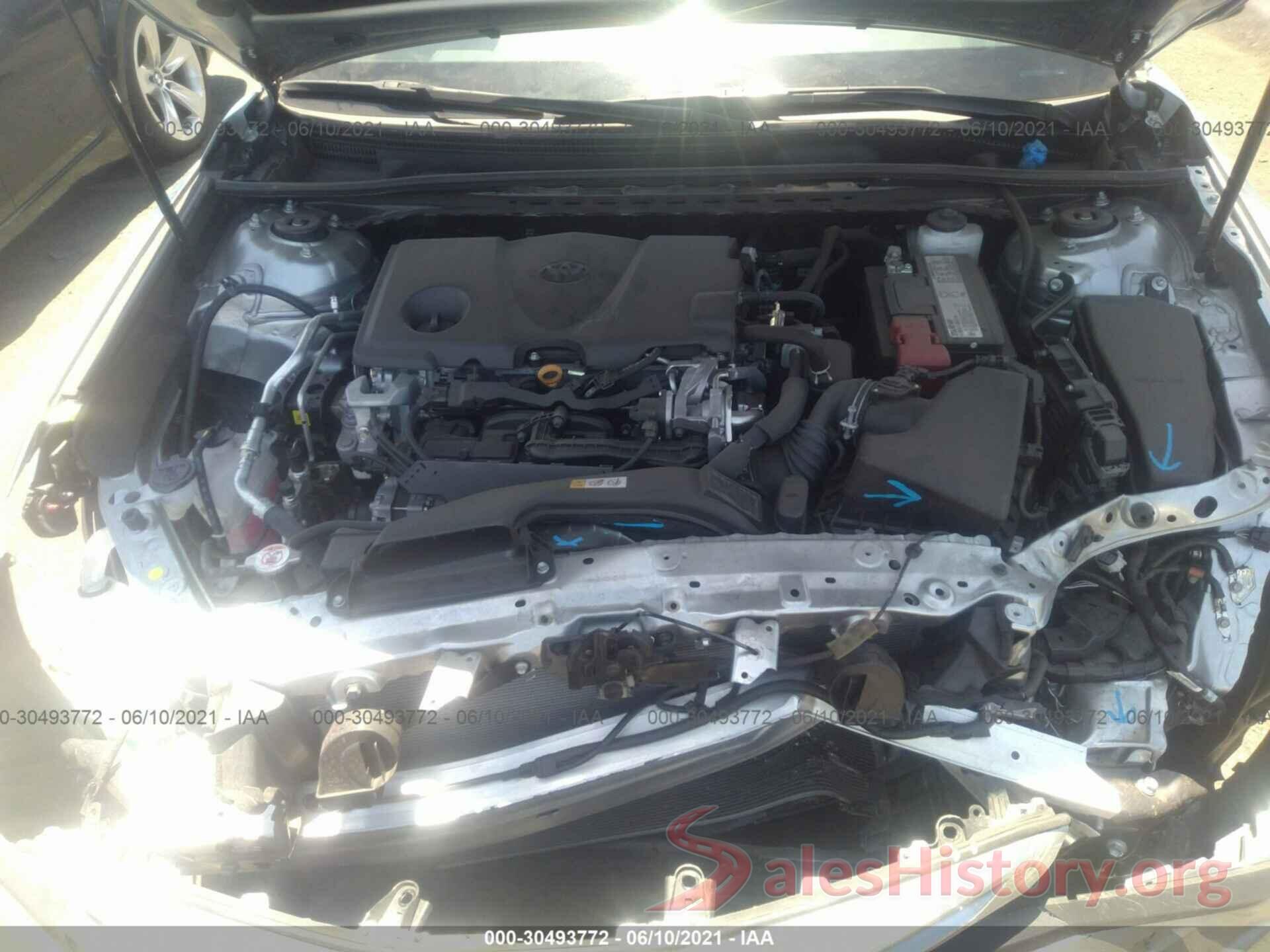 4T1B11HK1KU840491 2019 TOYOTA CAMRY