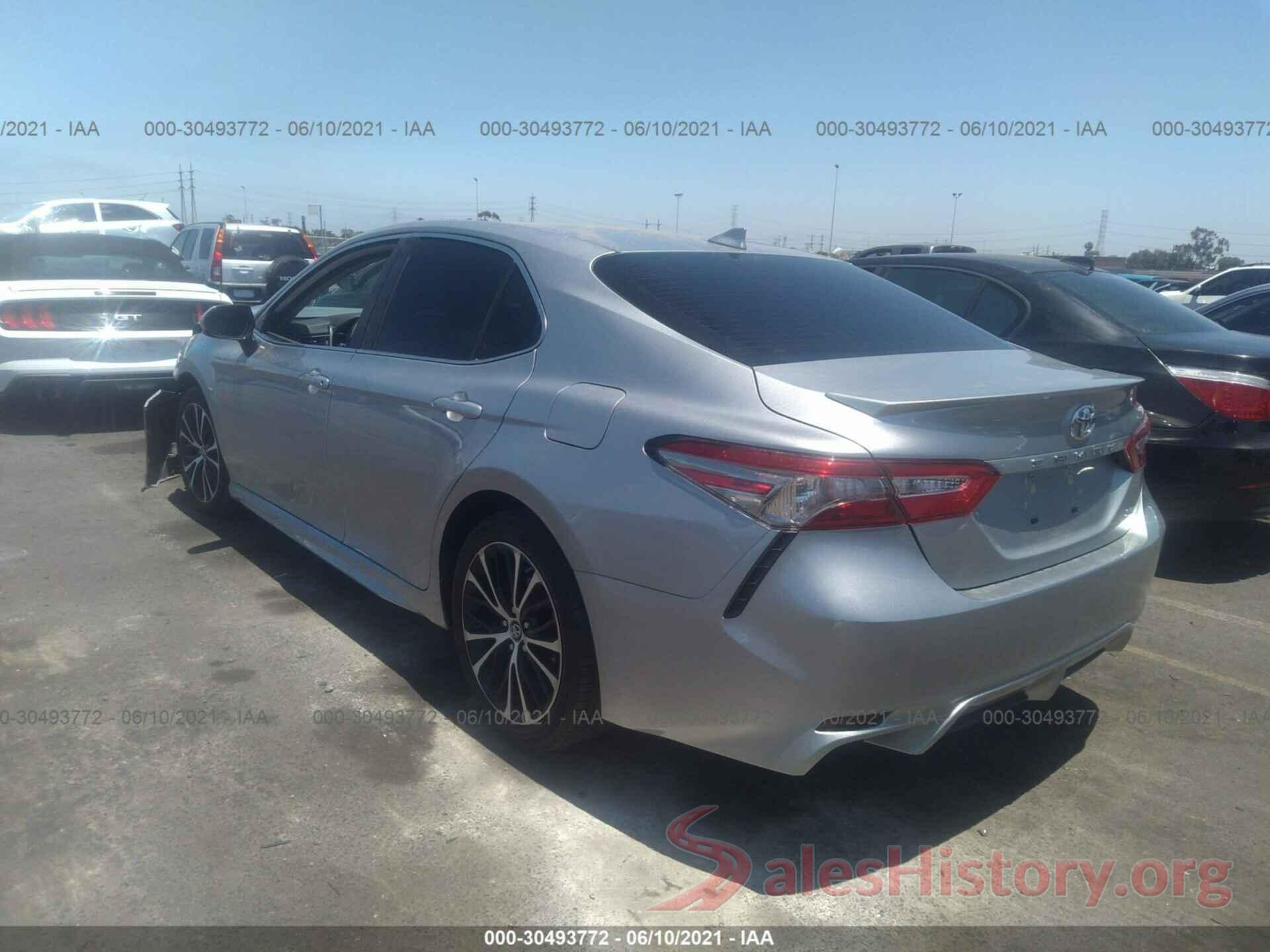 4T1B11HK1KU840491 2019 TOYOTA CAMRY