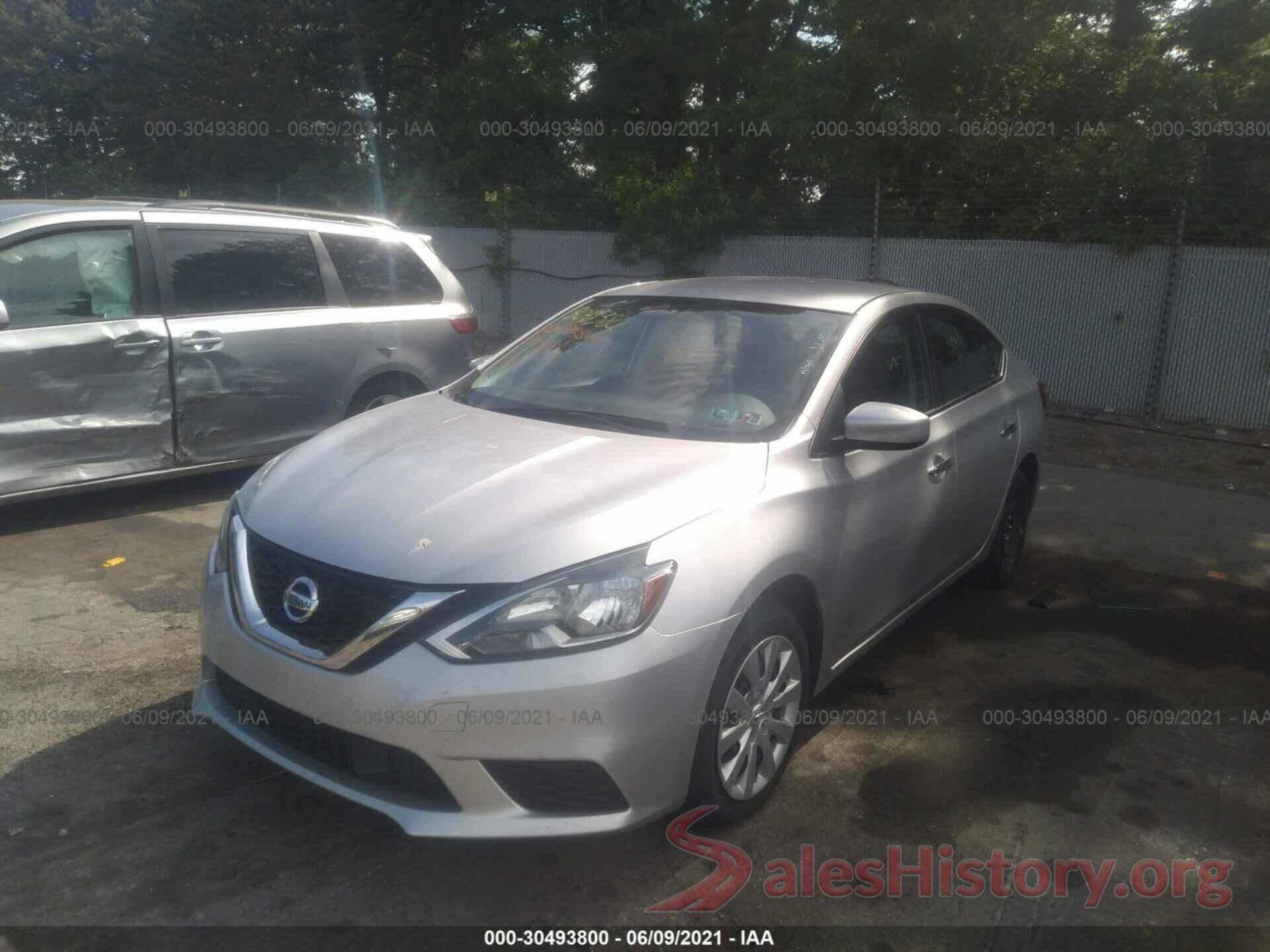 3N1AB7AP5KY340338 2019 NISSAN SENTRA