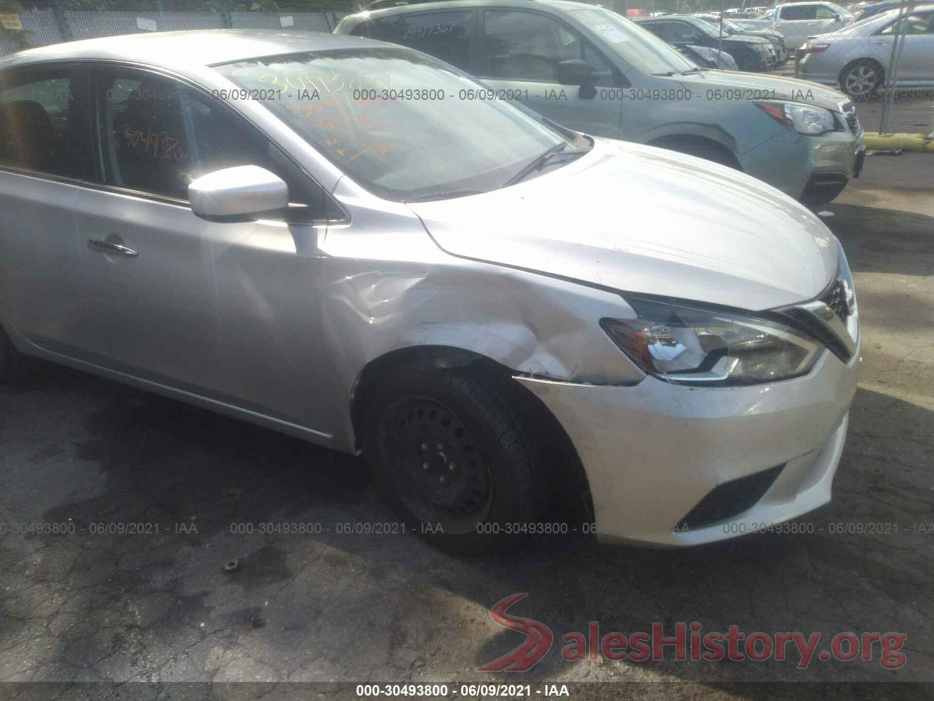 3N1AB7AP5KY340338 2019 NISSAN SENTRA