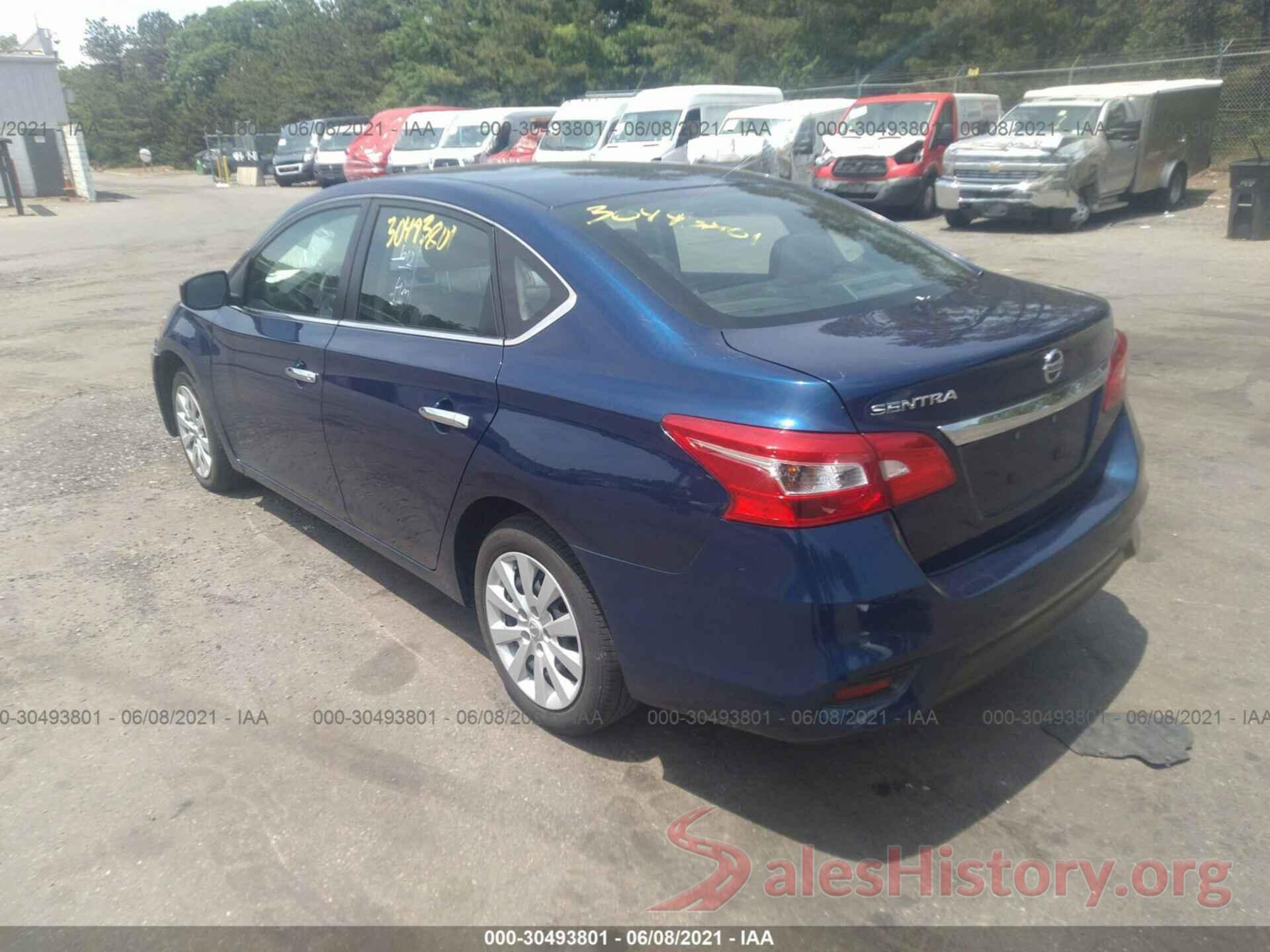 3N1AB7AP8KY312520 2019 NISSAN SENTRA