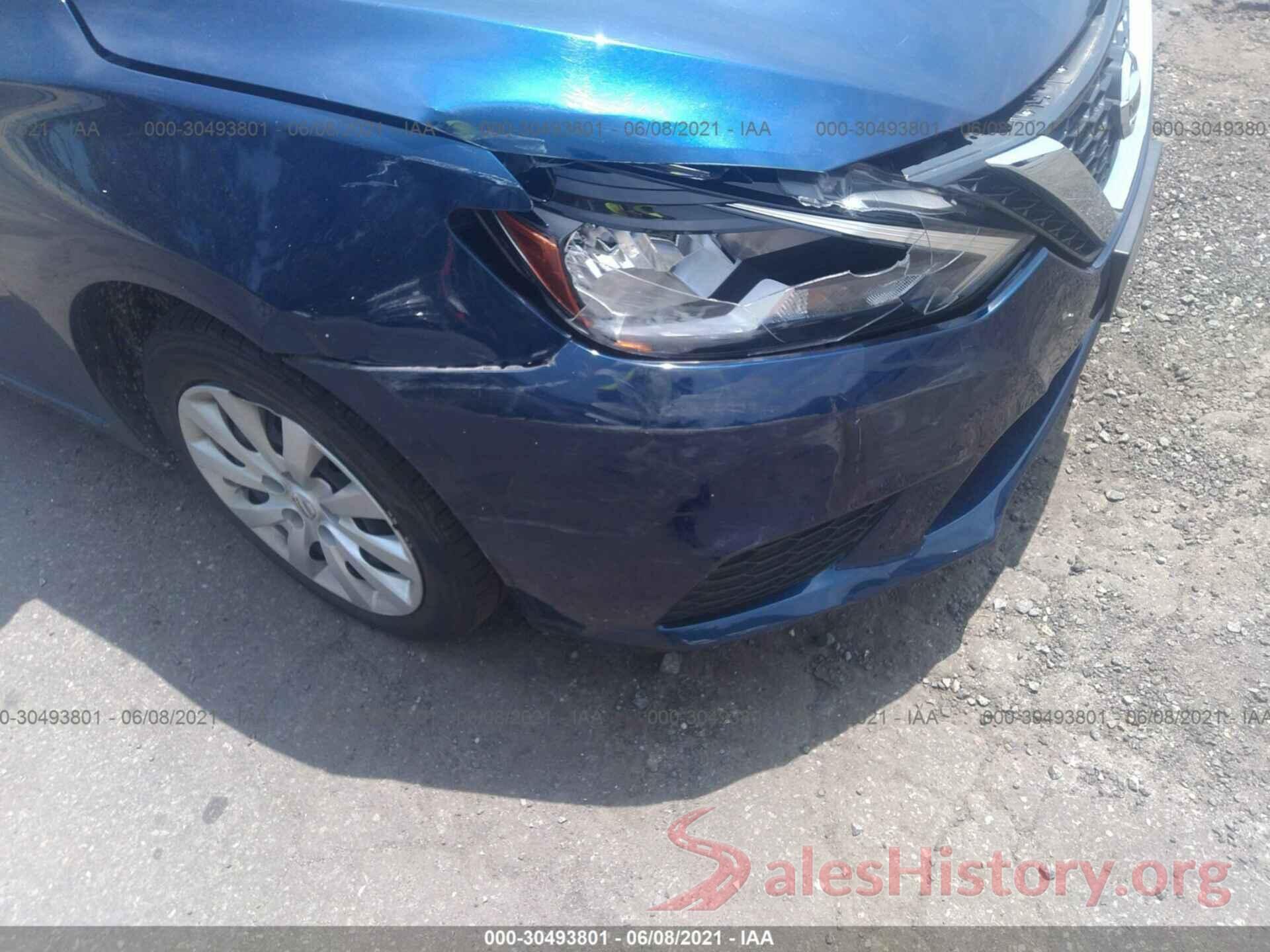 3N1AB7AP8KY312520 2019 NISSAN SENTRA