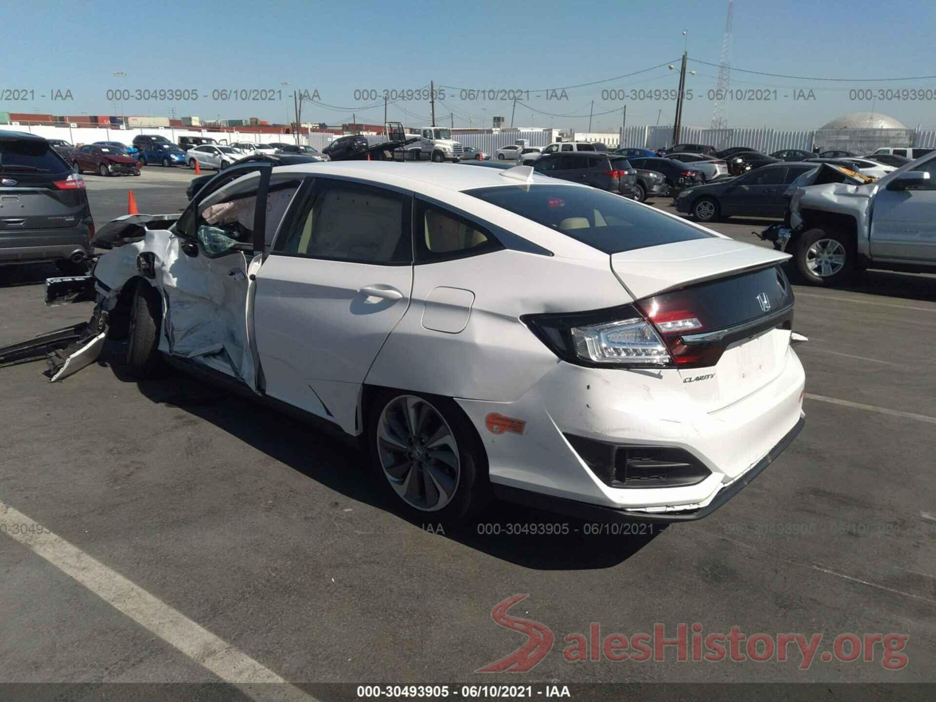 JHMZC5F32KC007125 2019 HONDA CLARITY PLUG-IN HYBRID