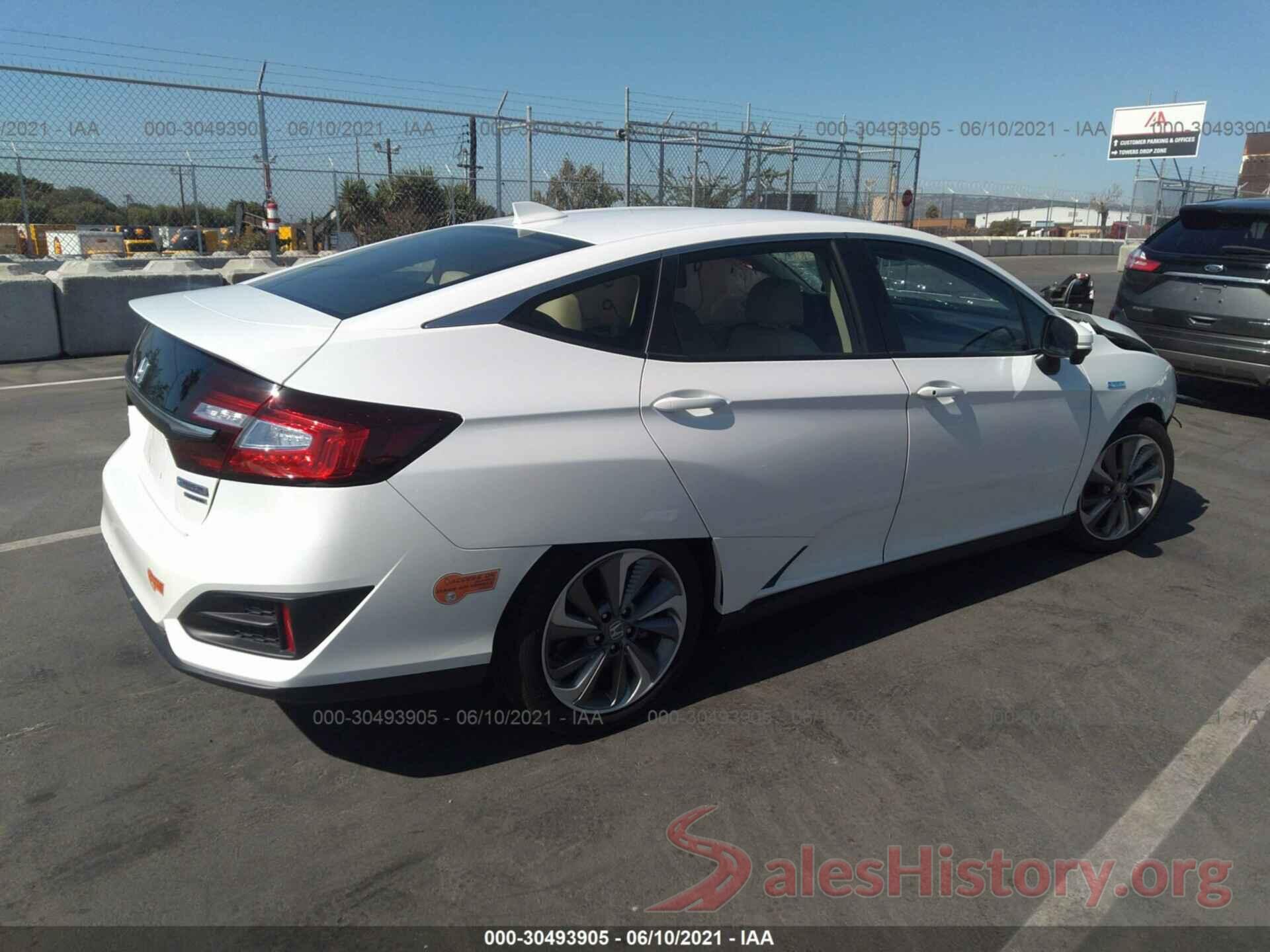 JHMZC5F32KC007125 2019 HONDA CLARITY PLUG-IN HYBRID