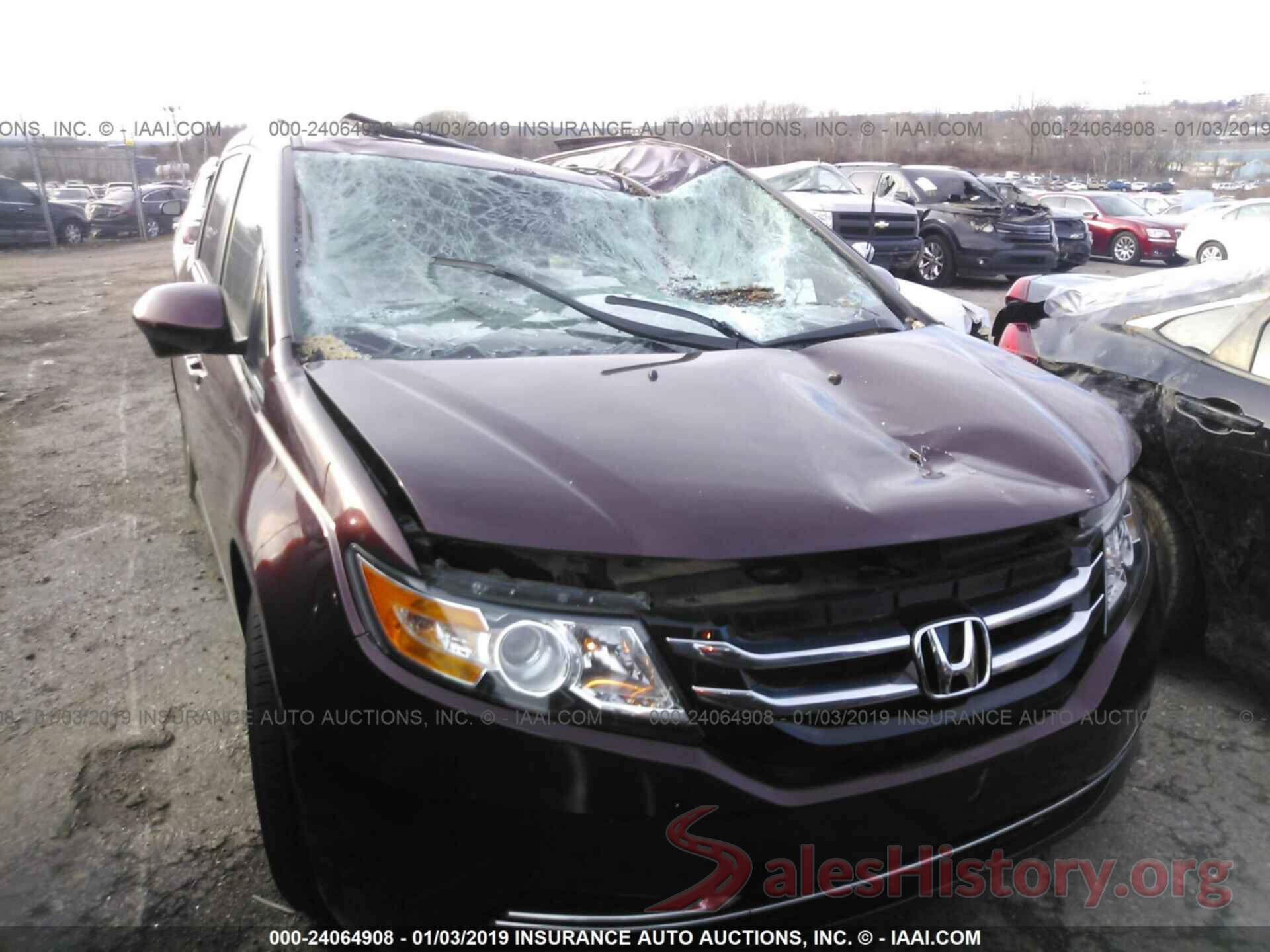 JTDEPRAE3LJ032200 2014 HONDA ODYSSEY