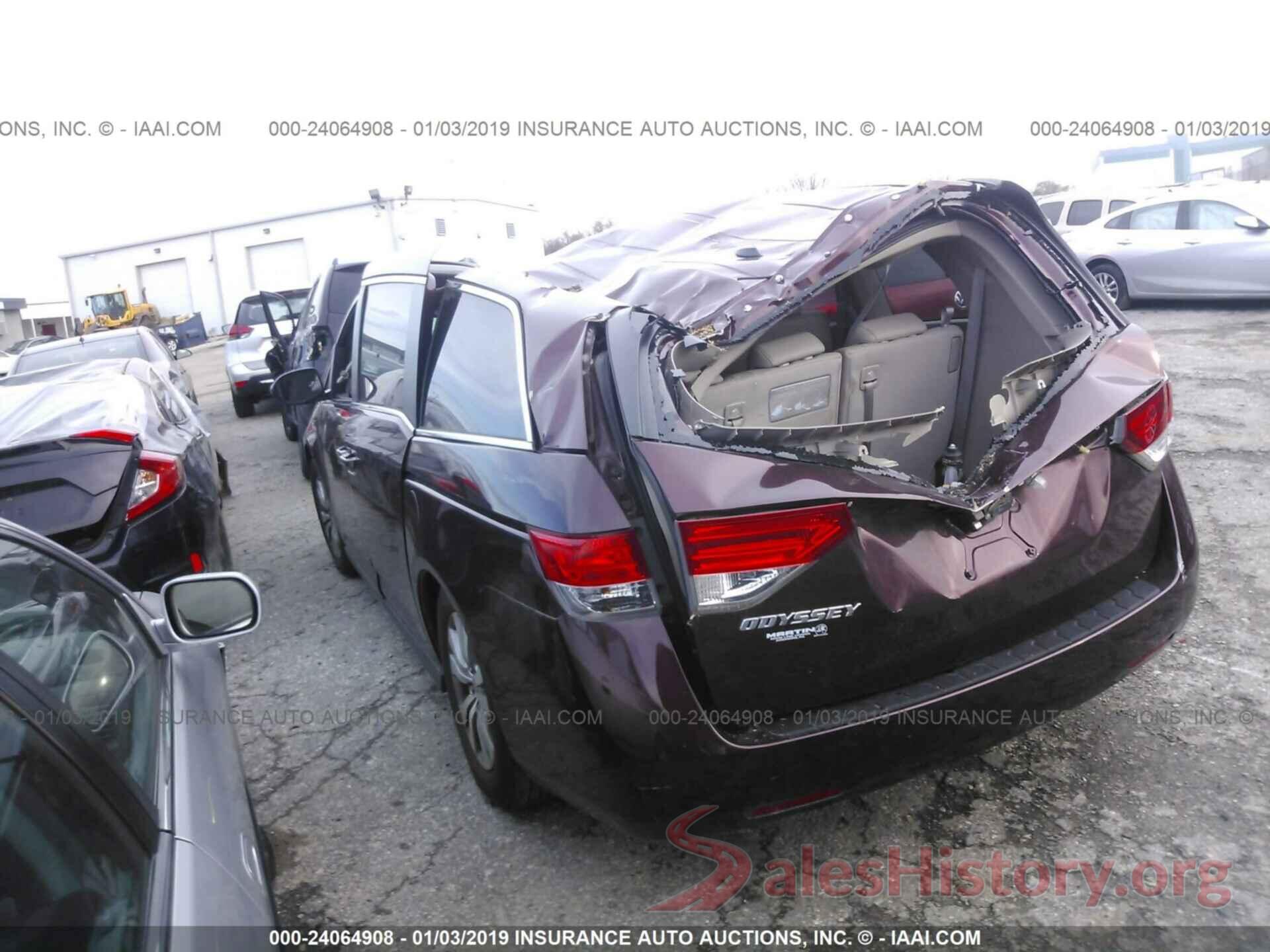 JTDEPRAE3LJ032200 2014 HONDA ODYSSEY