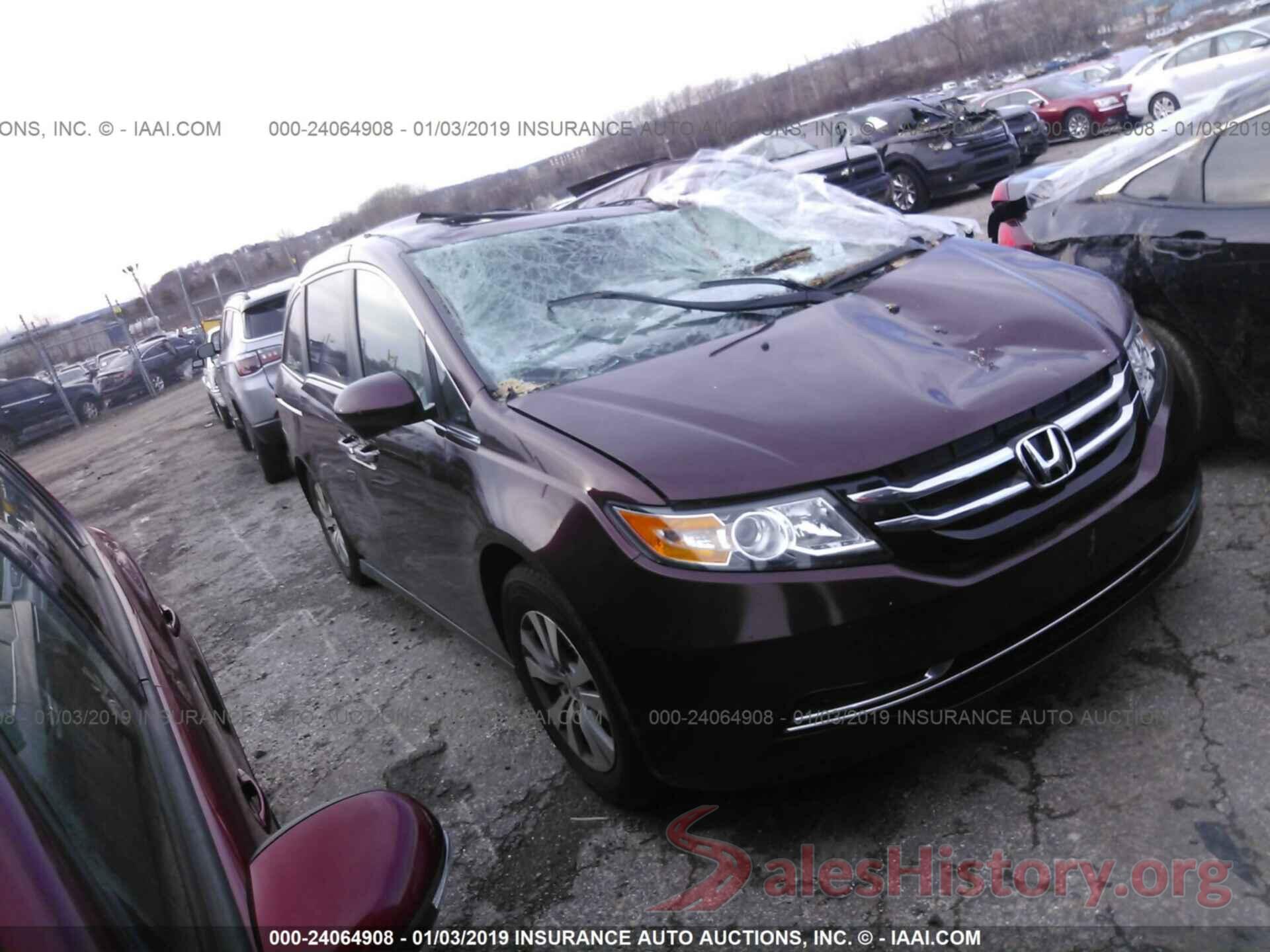 JTDEPRAE3LJ032200 2014 HONDA ODYSSEY