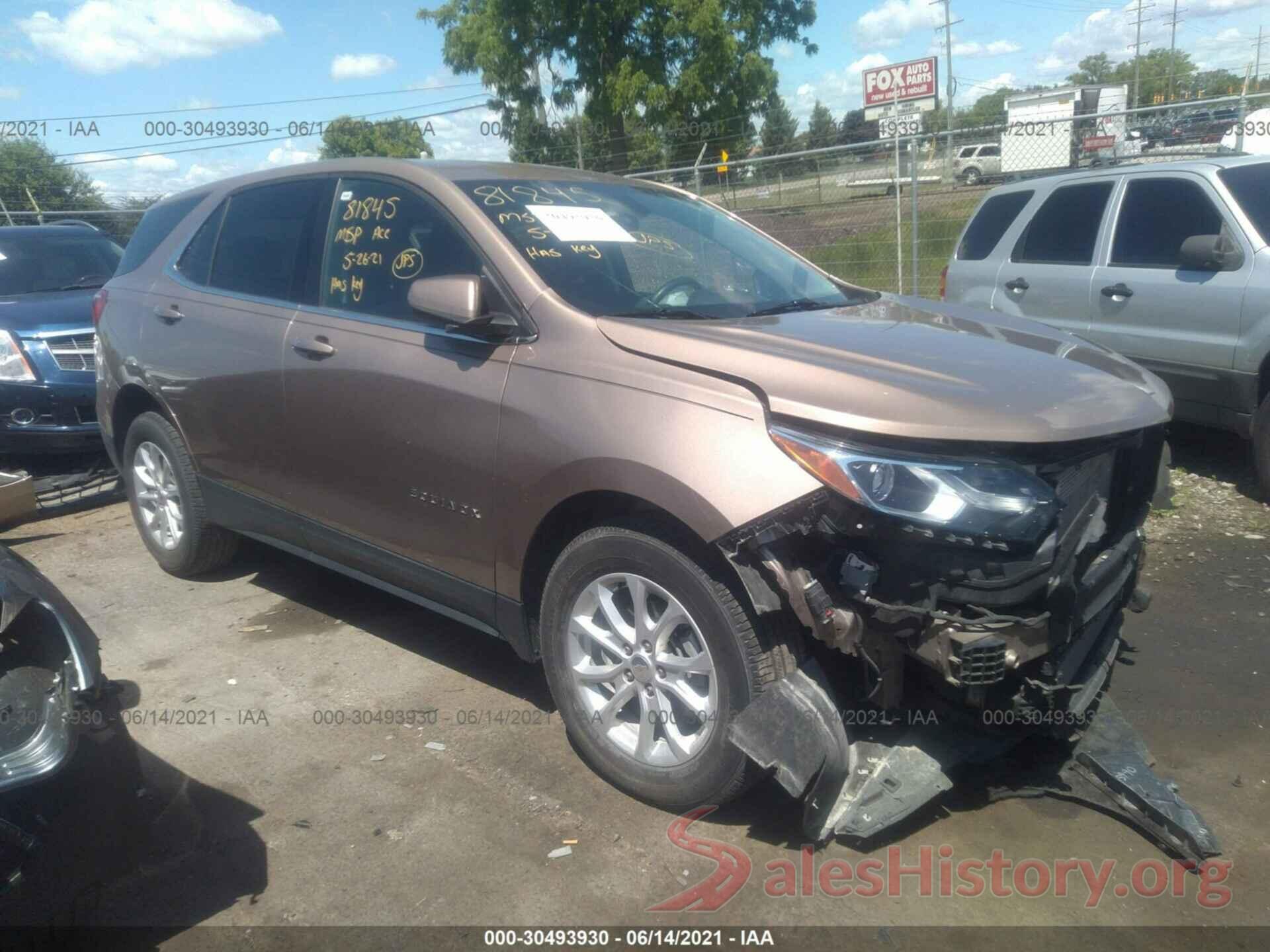 3GNAXJEV9JL405845 2018 CHEVROLET EQUINOX