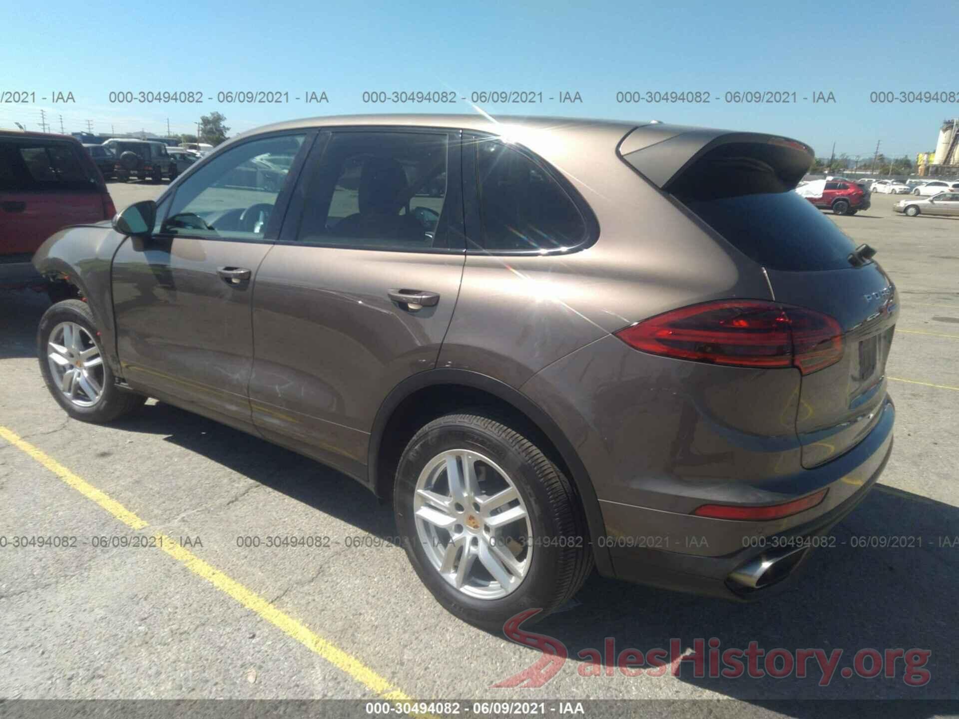 WP1AA2A28GKA15260 2016 PORSCHE CAYENNE