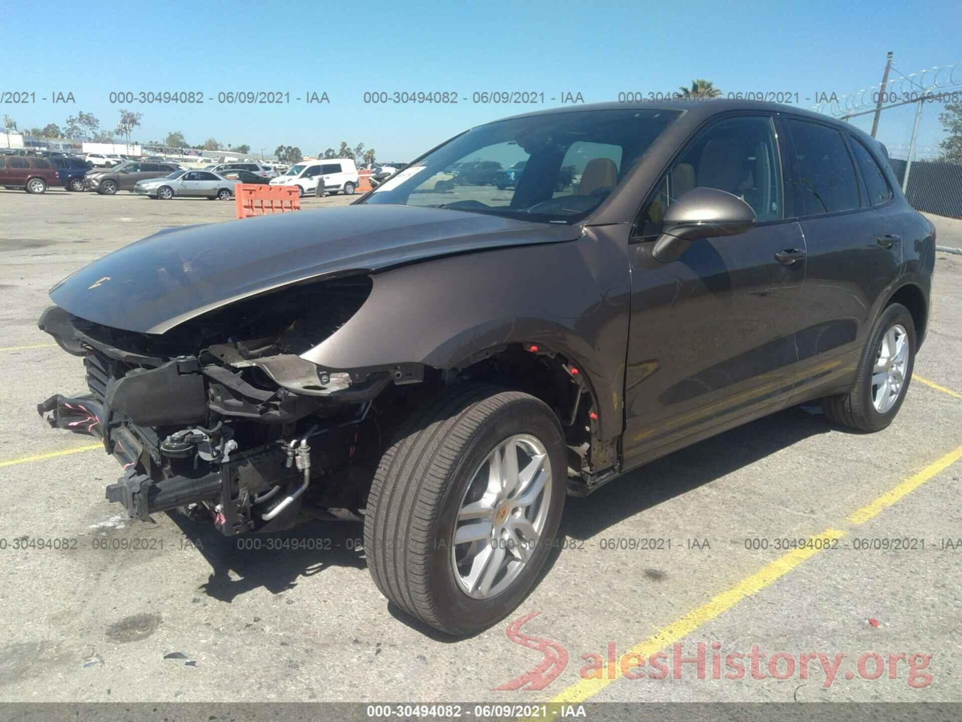 WP1AA2A28GKA15260 2016 PORSCHE CAYENNE