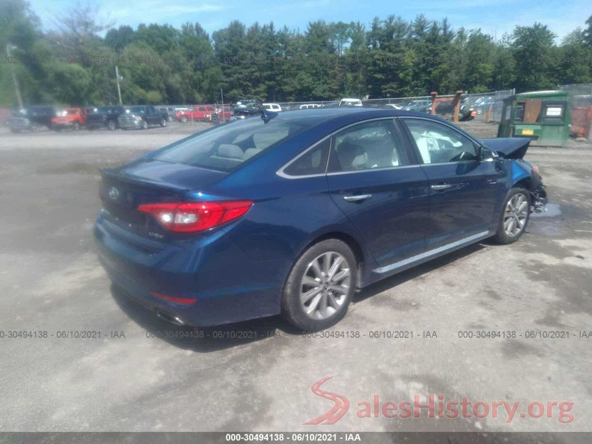 5NPE34AF4HH570802 2017 HYUNDAI SONATA