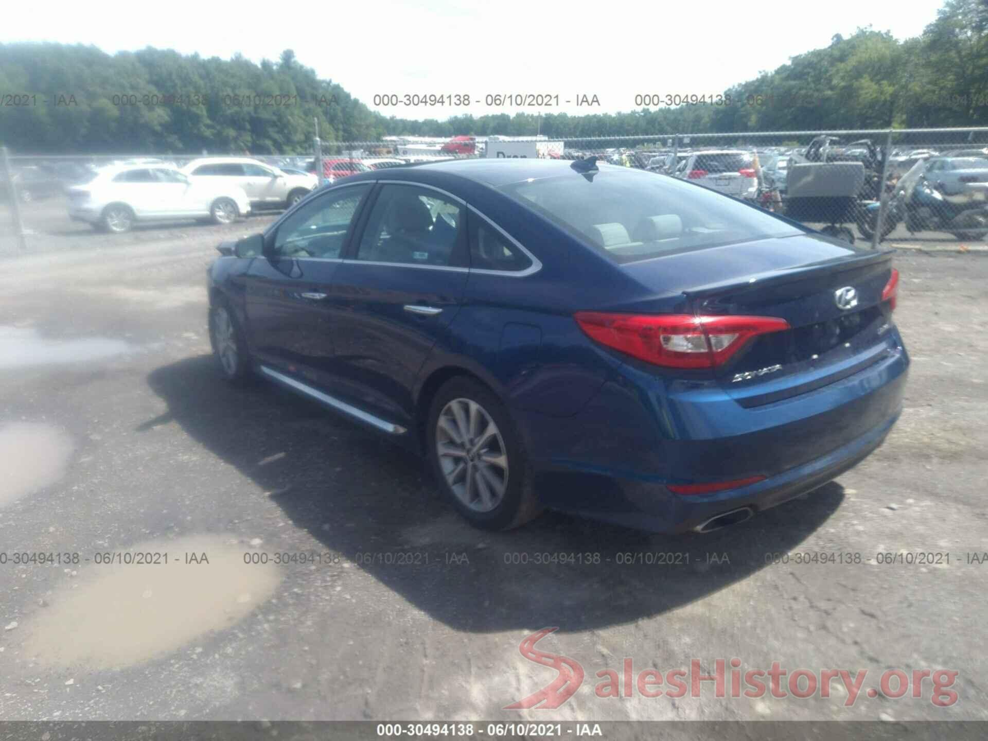 5NPE34AF4HH570802 2017 HYUNDAI SONATA