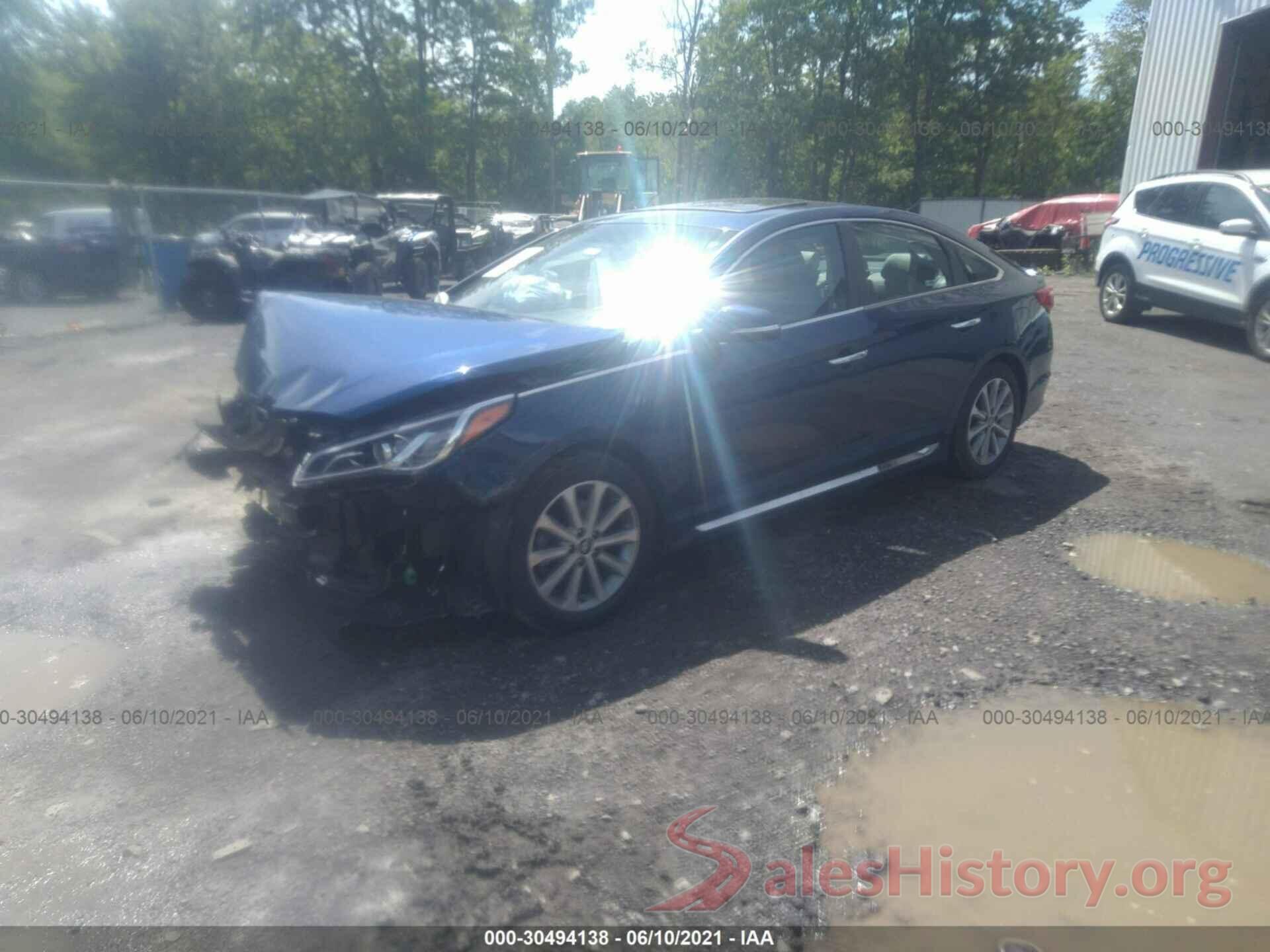 5NPE34AF4HH570802 2017 HYUNDAI SONATA