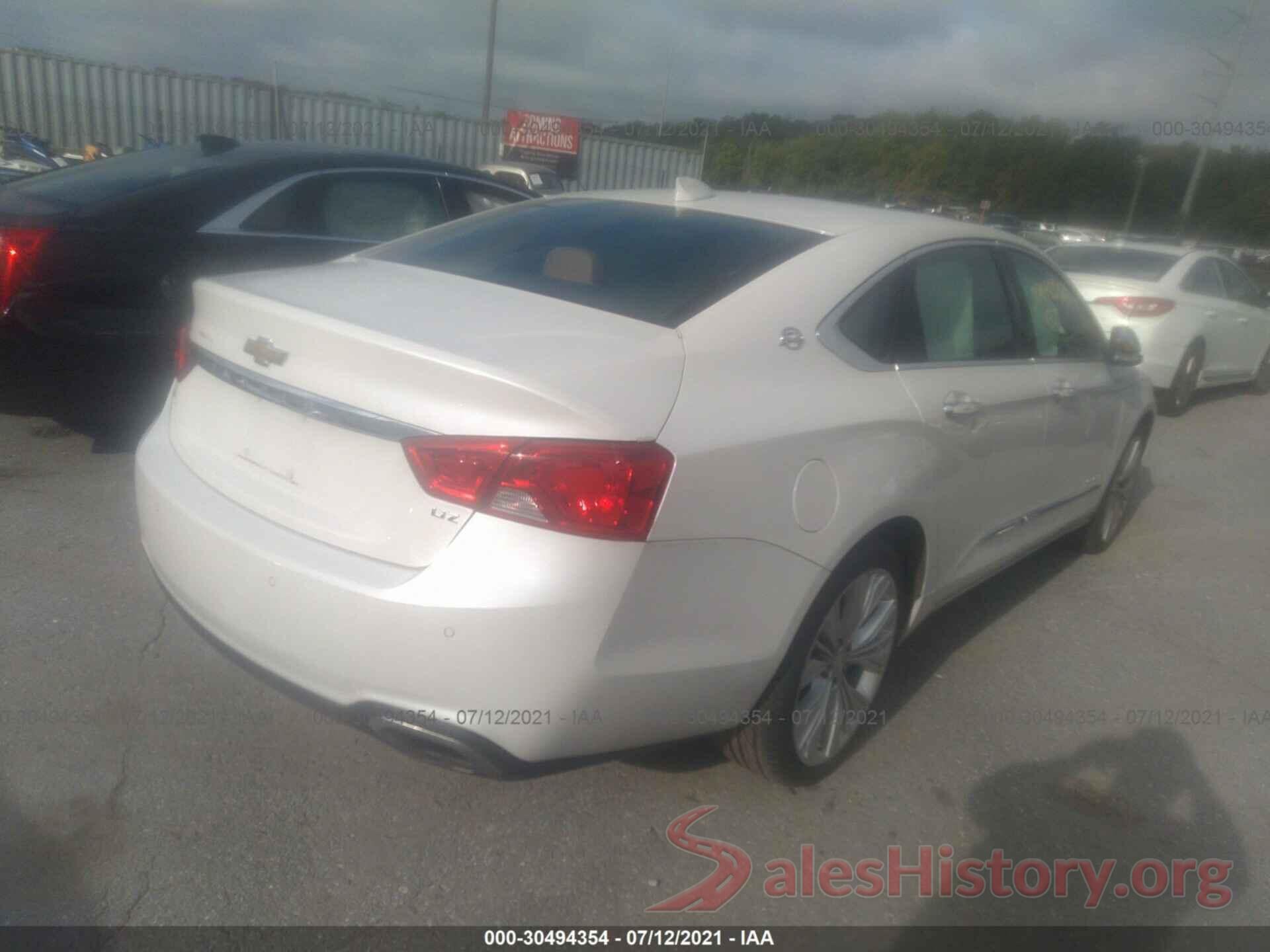 1G1145S34GU161184 2016 CHEVROLET IMPALA