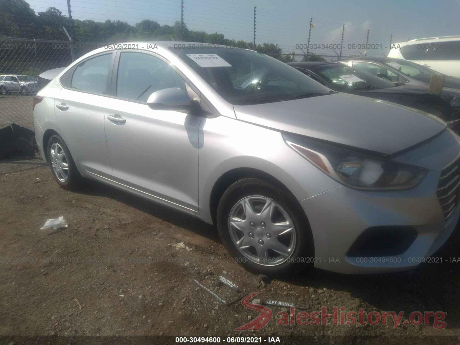 3KPC24A34KE073650 2019 HYUNDAI ACCENT